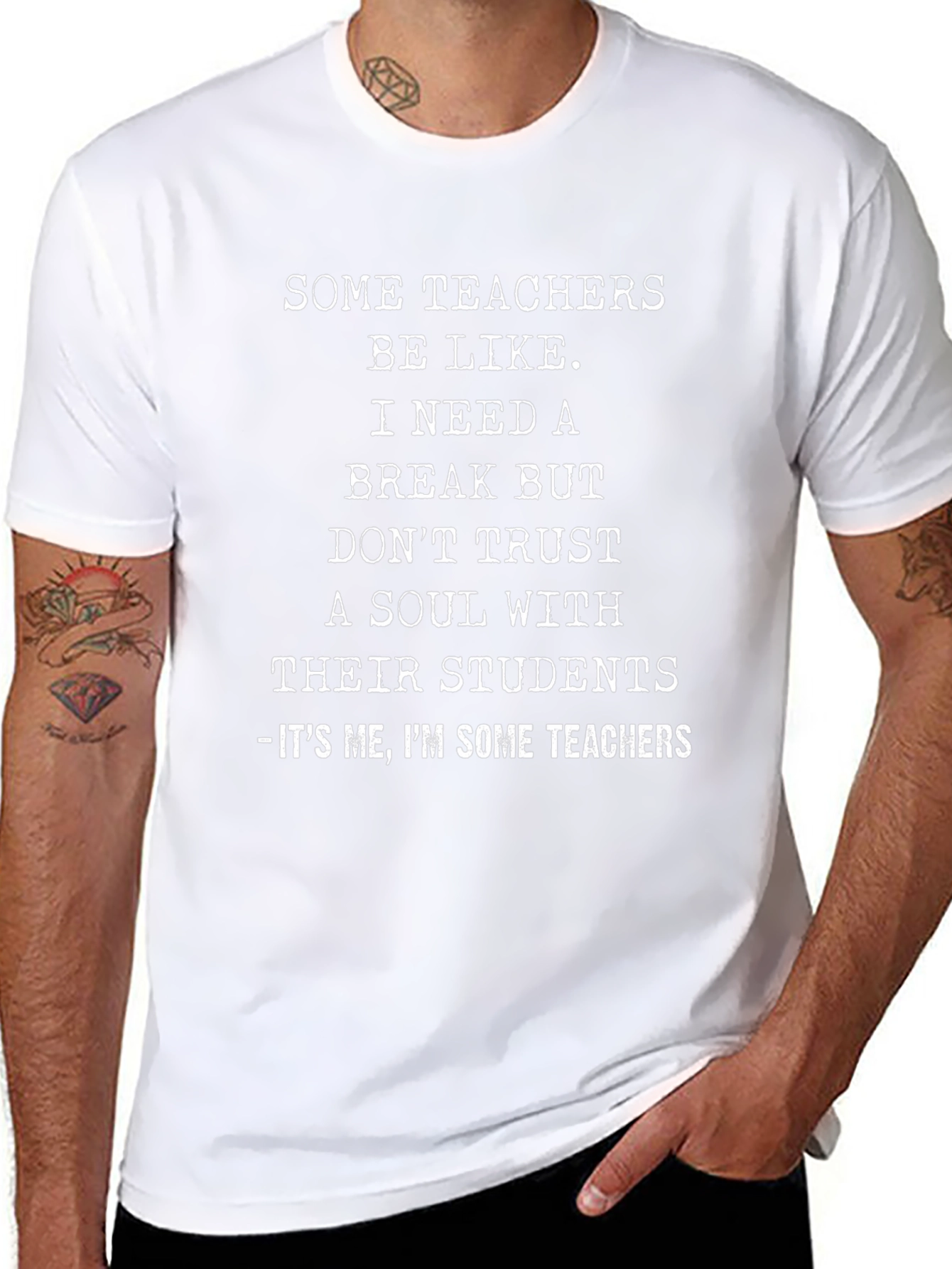 Funny Teacher T-Shirt - Need a Break