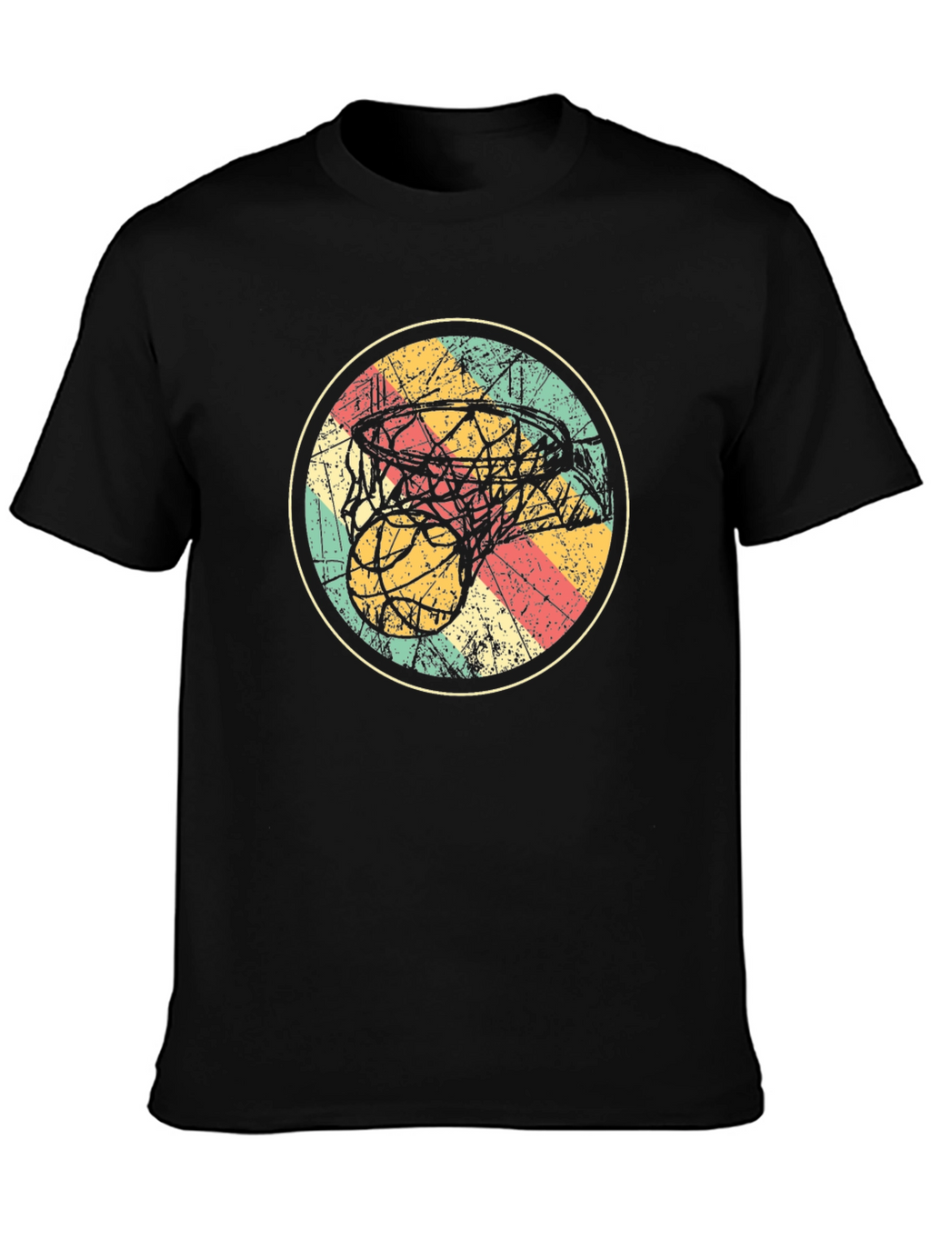 Retro Basketball Graphic Tee