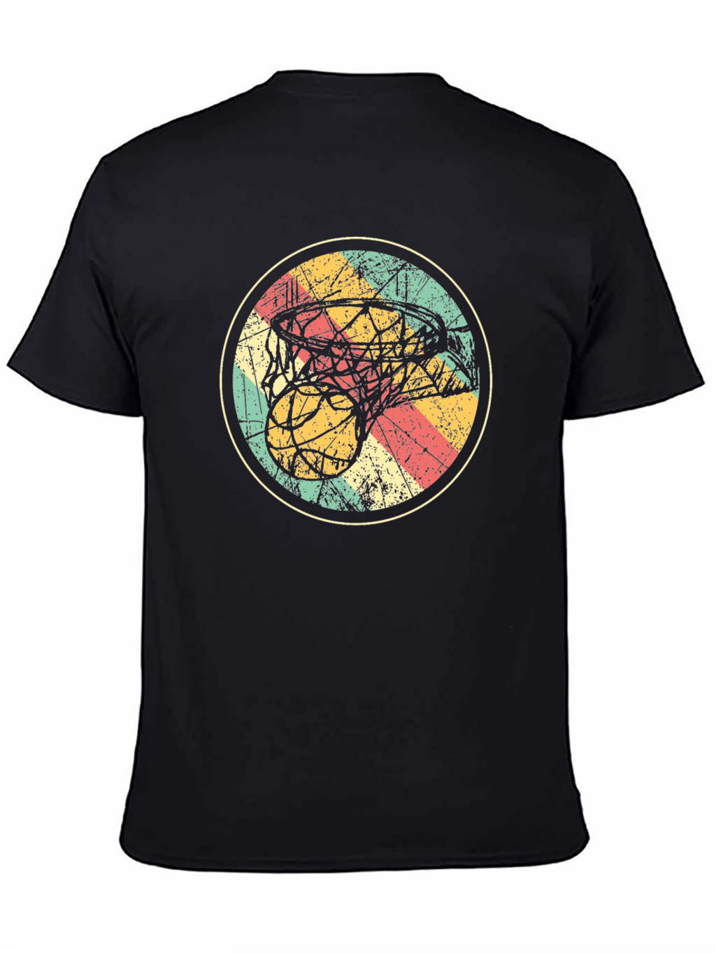 Retro Basketball Graphic Tee