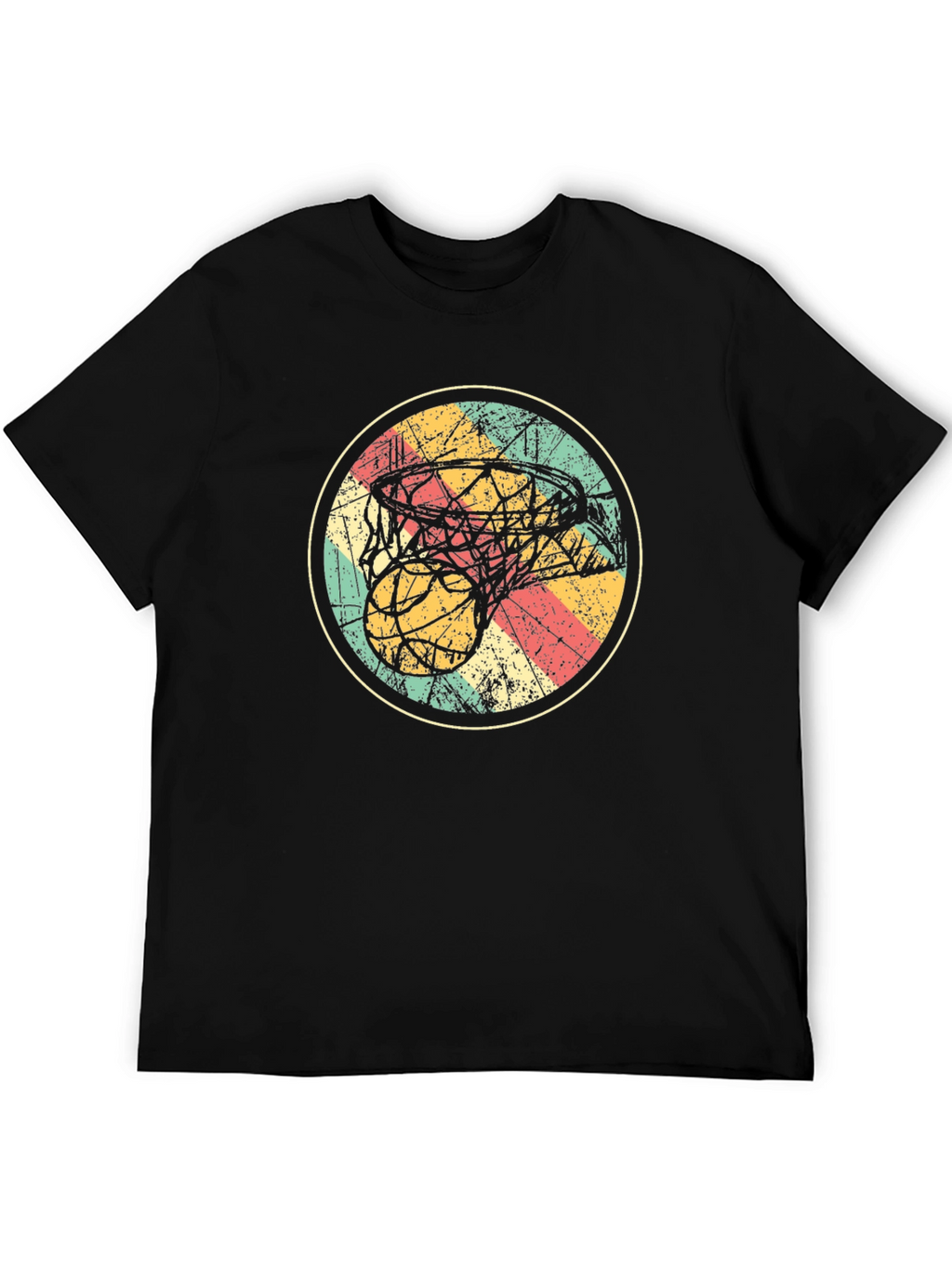 Retro Basketball Graphic Tee
