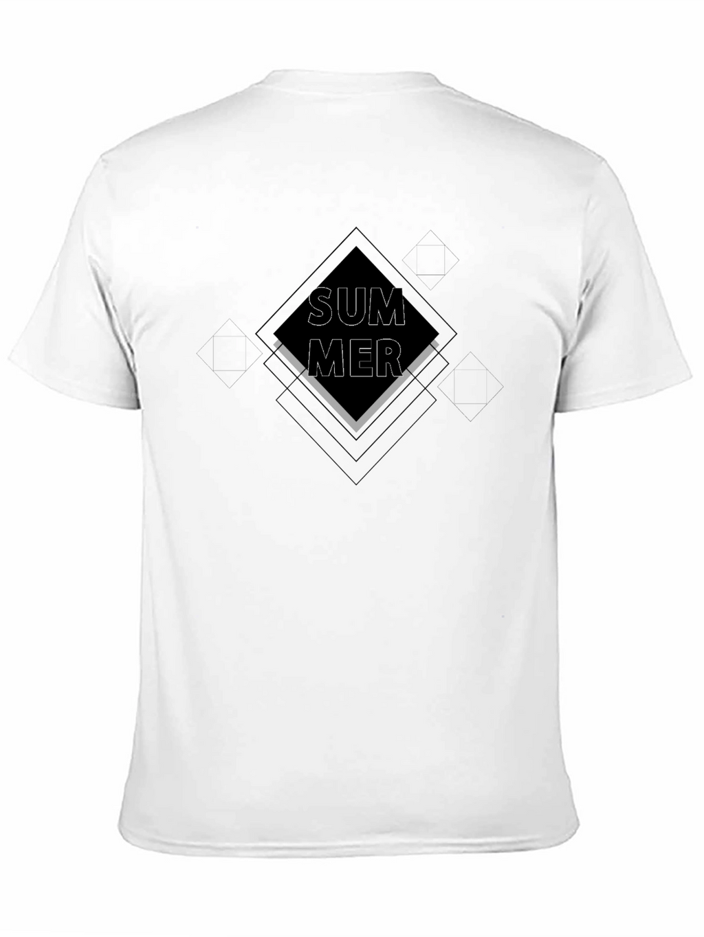 Summer Graphic T-Shirt - Cool Black Tee
