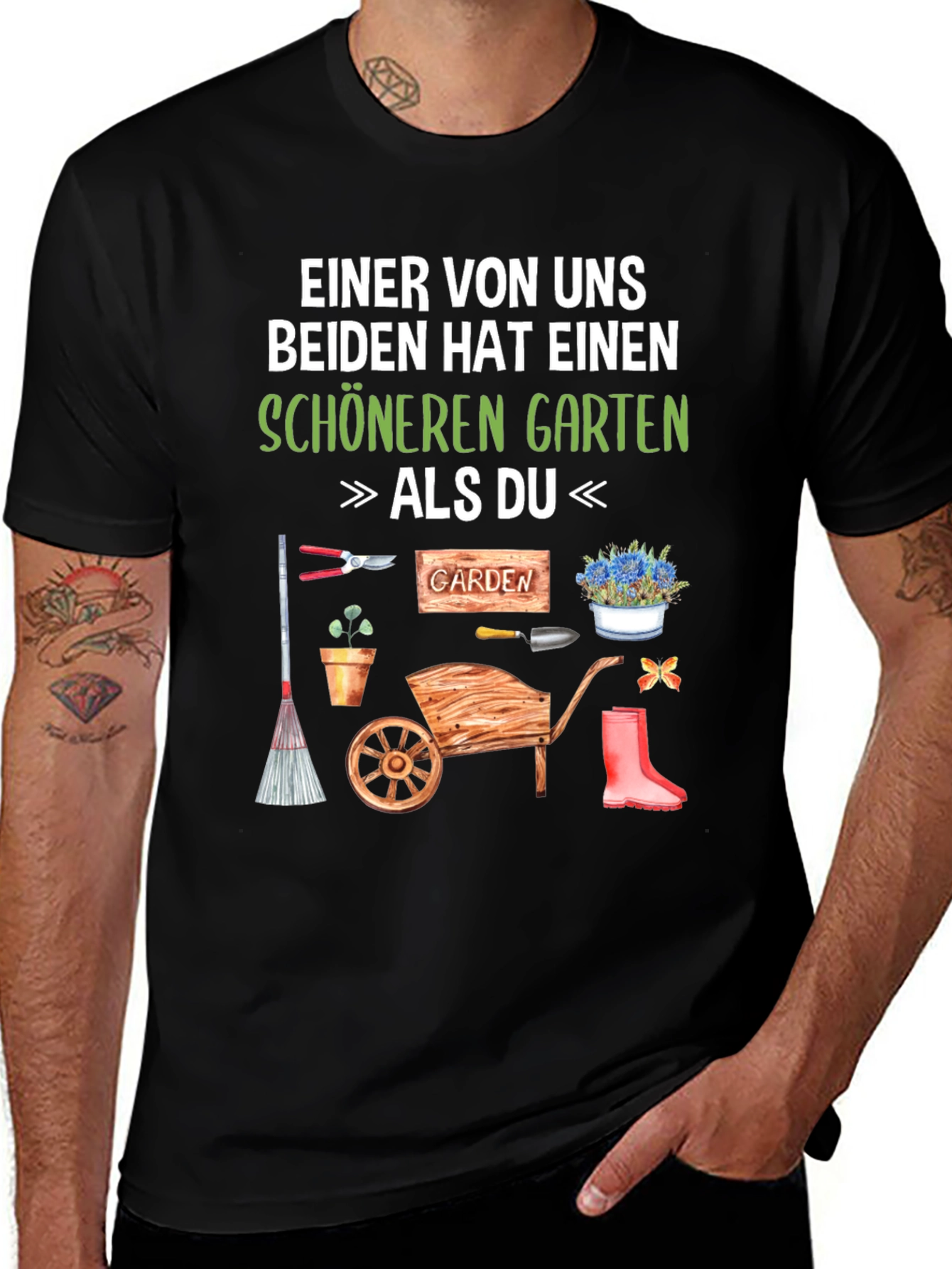 Funny Gardener T-Shirt - Better Garden Than You