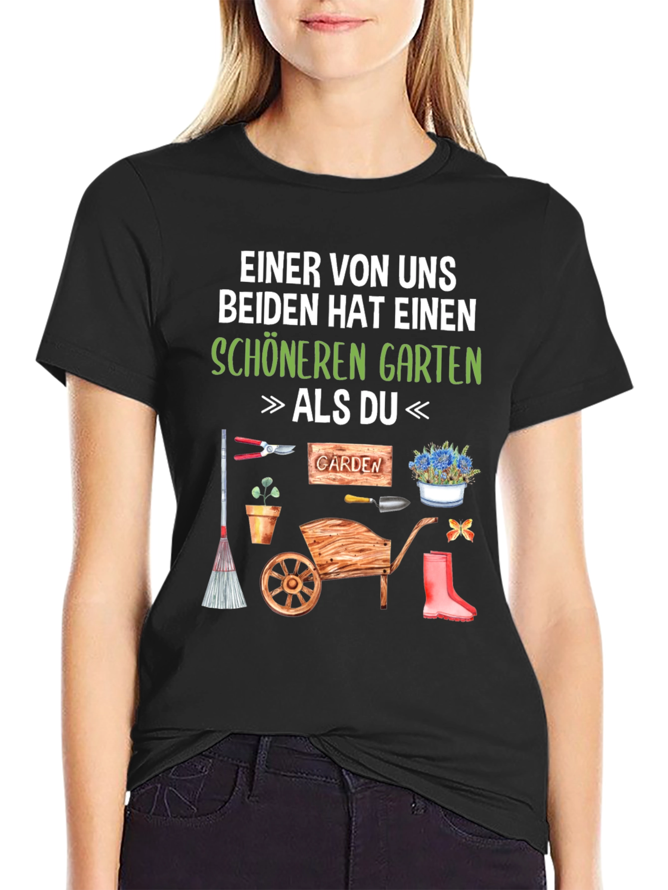 Funny Gardener T-Shirt - Better Garden Than You