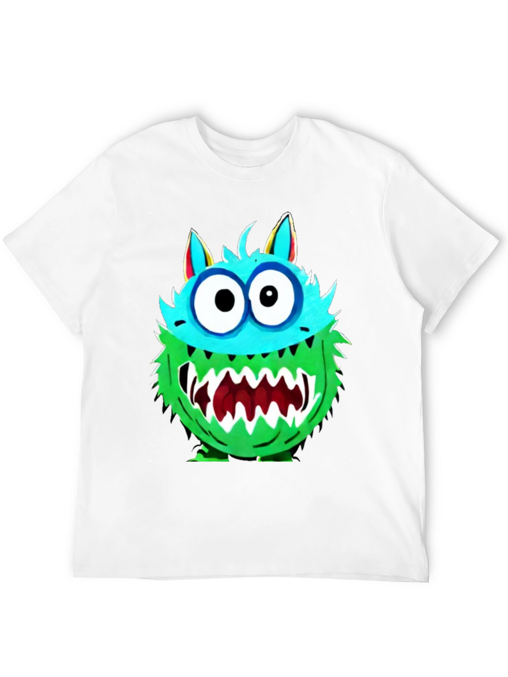 Monster Graphic Tee - Funny Cartoon Creature