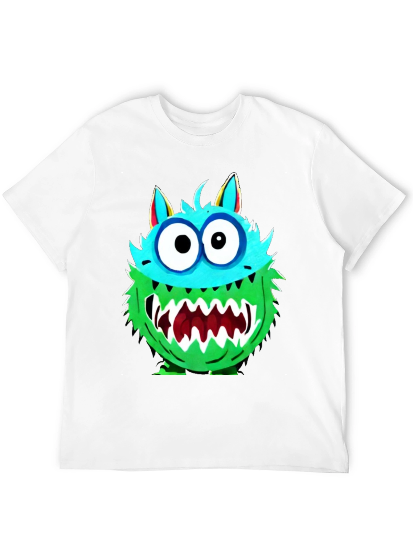 Monster Graphic Tee - Funny Cartoon Creature