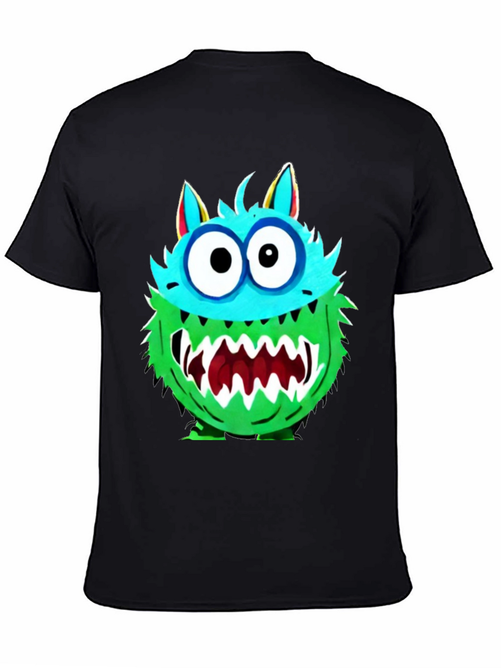Monster Graphic Tee - Funny Cartoon Creature