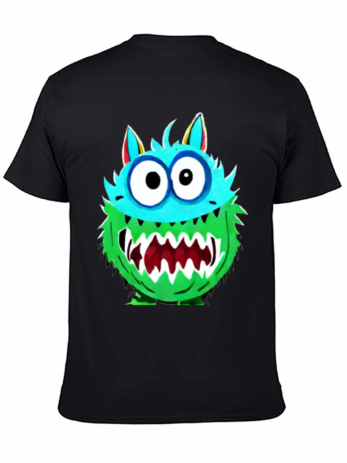 Monster Graphic Tee - Funny Cartoon Creature