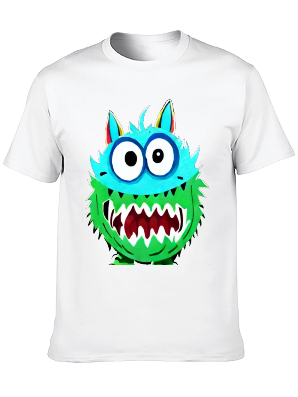 Monster Graphic Tee - Funny Cartoon Creature