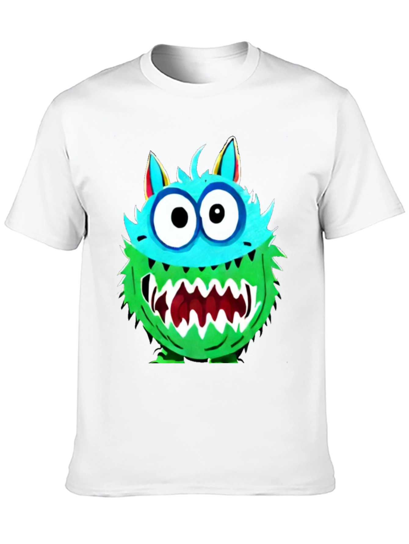 Monster Graphic Tee - Funny Cartoon Creature