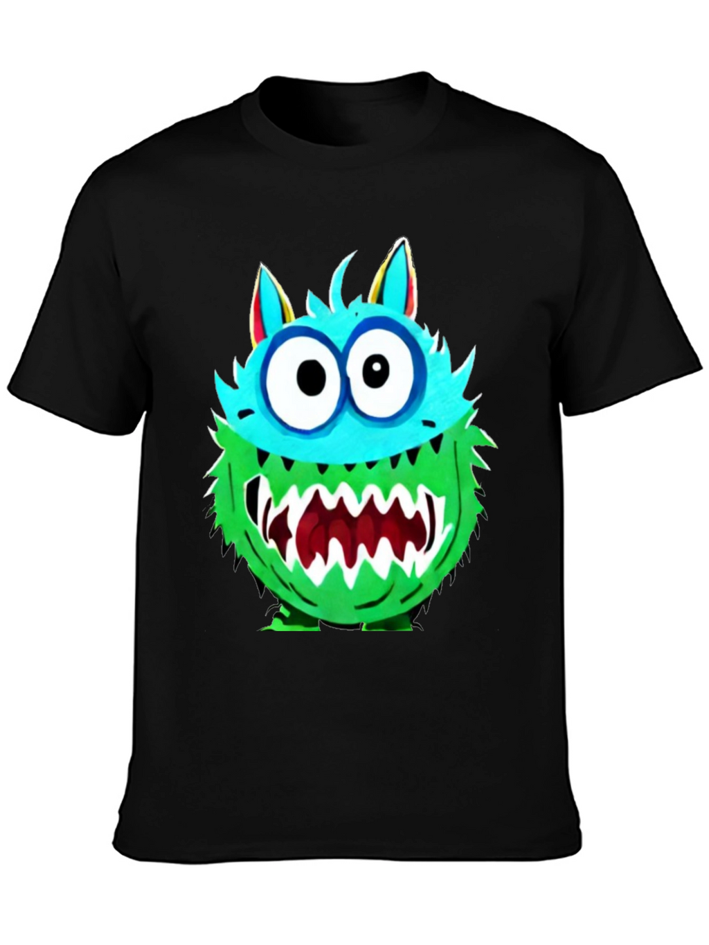 Monster Graphic Tee - Funny Cartoon Creature