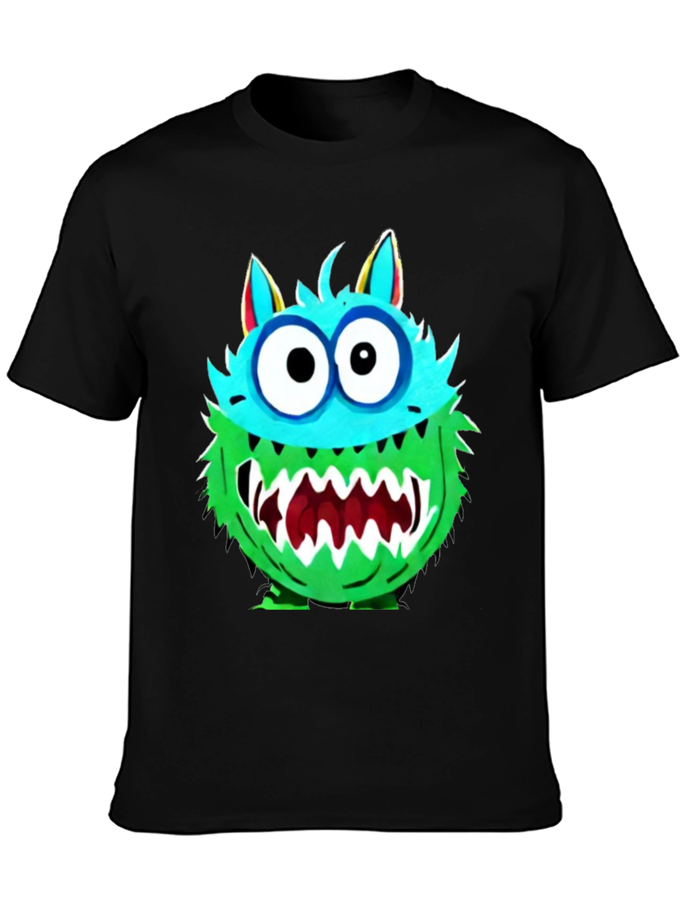 Monster Graphic Tee - Funny Cartoon Creature