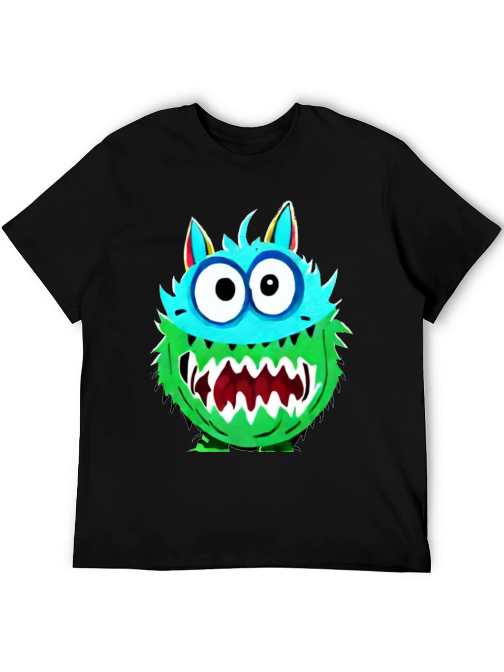 Monster Graphic Tee - Funny Cartoon Creature