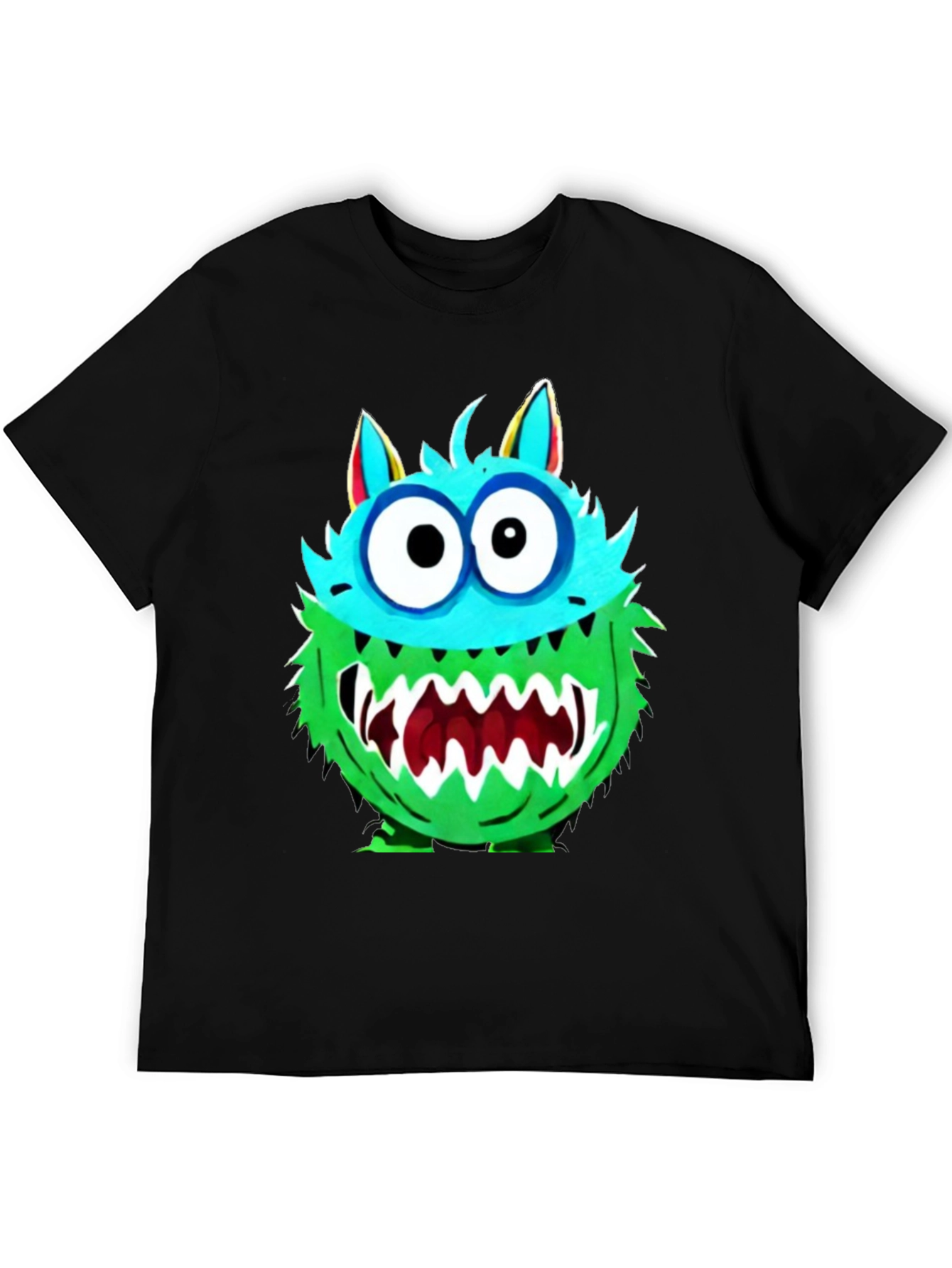 Monster Graphic Tee - Funny Cartoon Creature