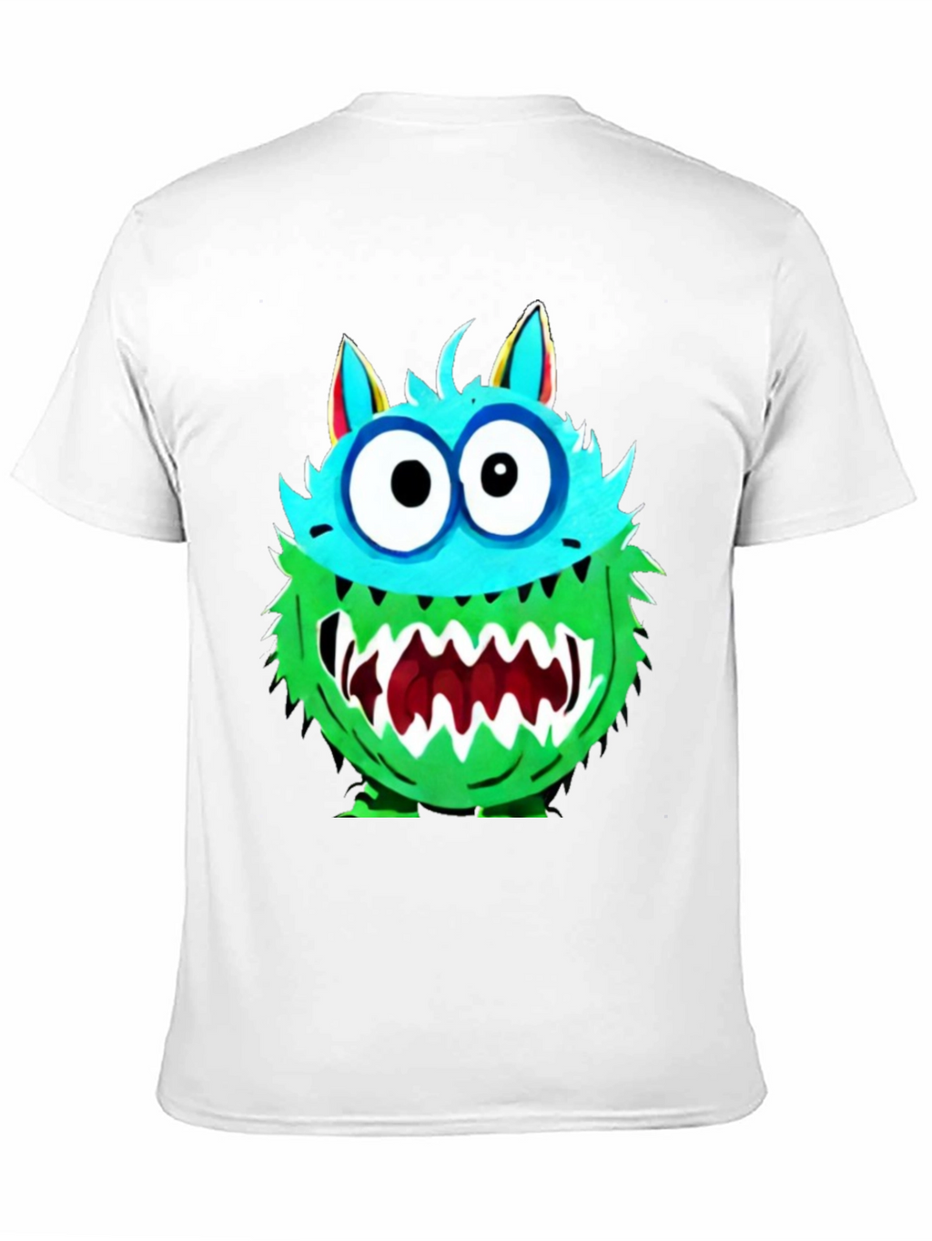 Monster Graphic Tee - Funny Cartoon Creature