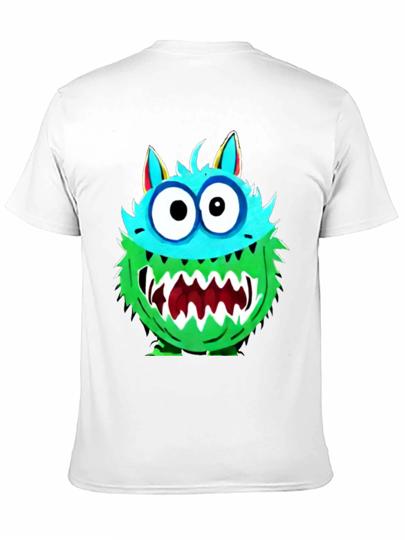Monster Graphic Tee - Funny Cartoon Creature