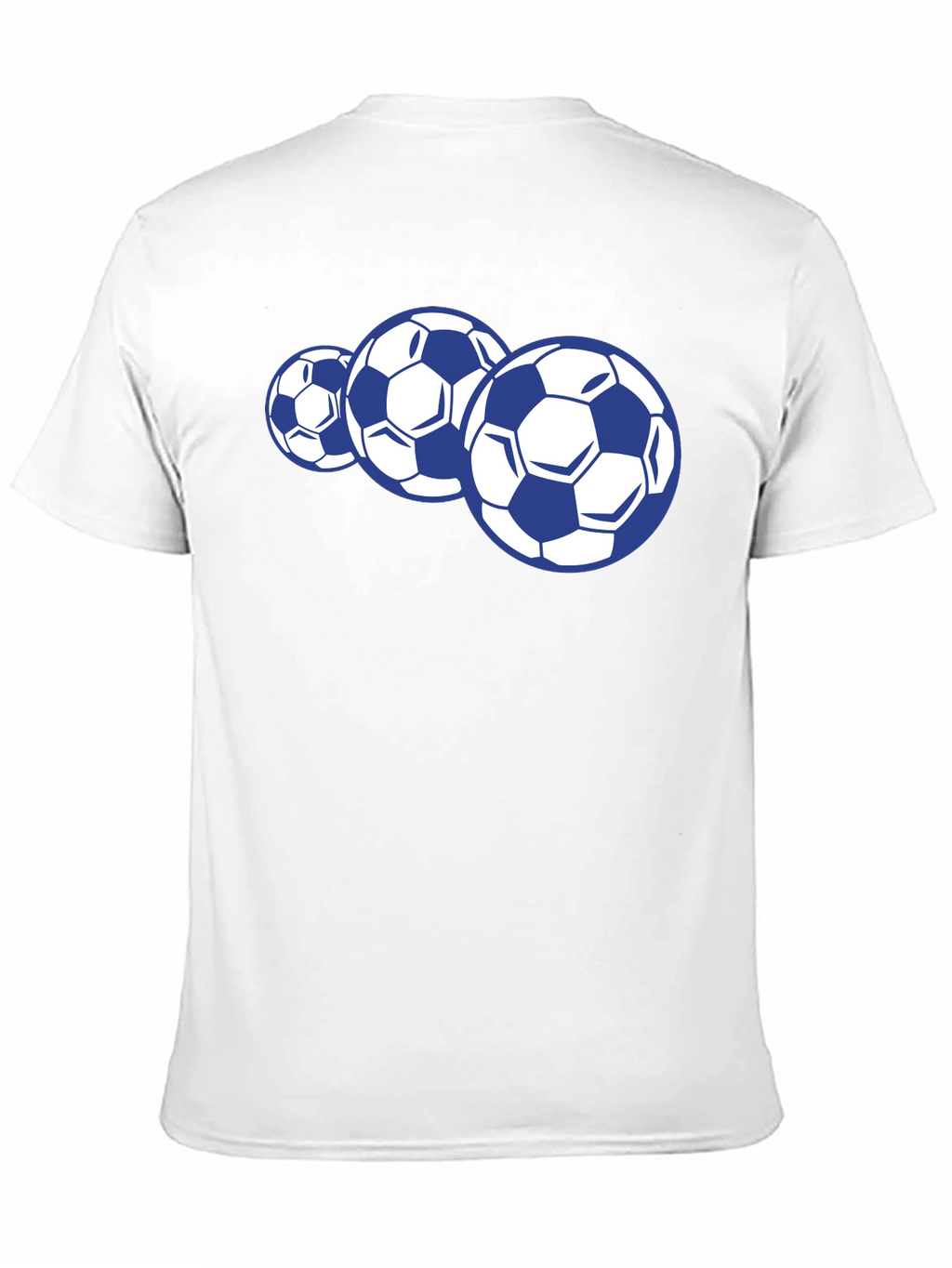 Soccer Balls Graphic Print T-Shirt