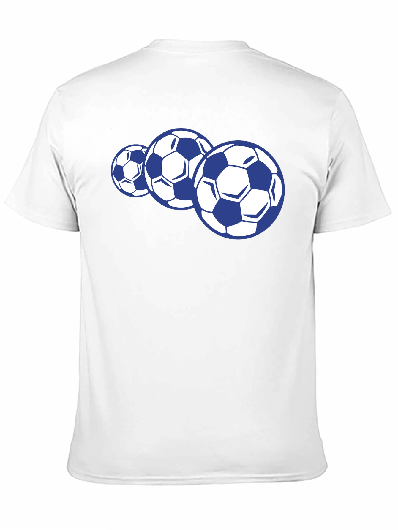 Soccer Balls Graphic Print T-Shirt
