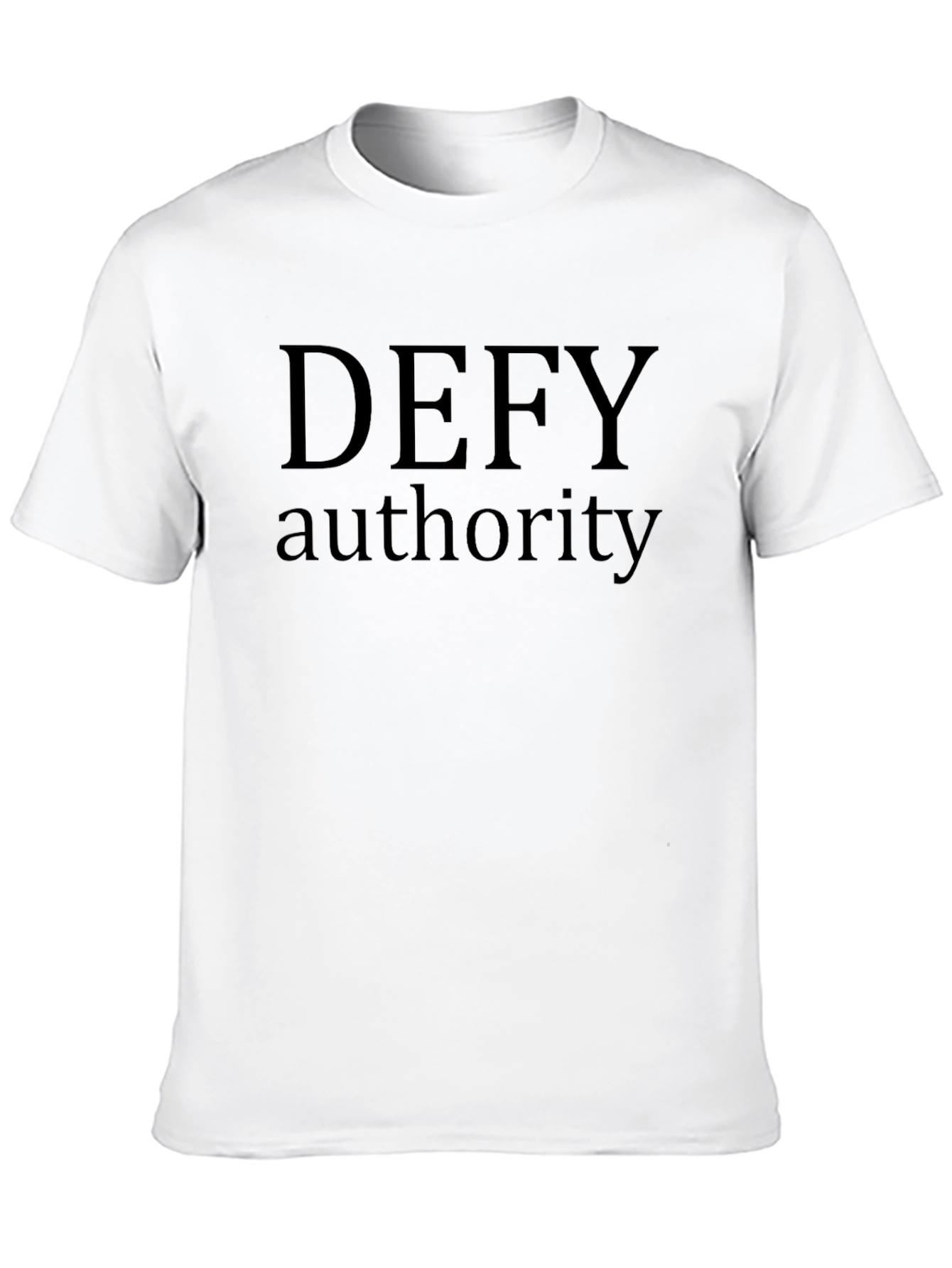 Defy Authority Black T-Shirt