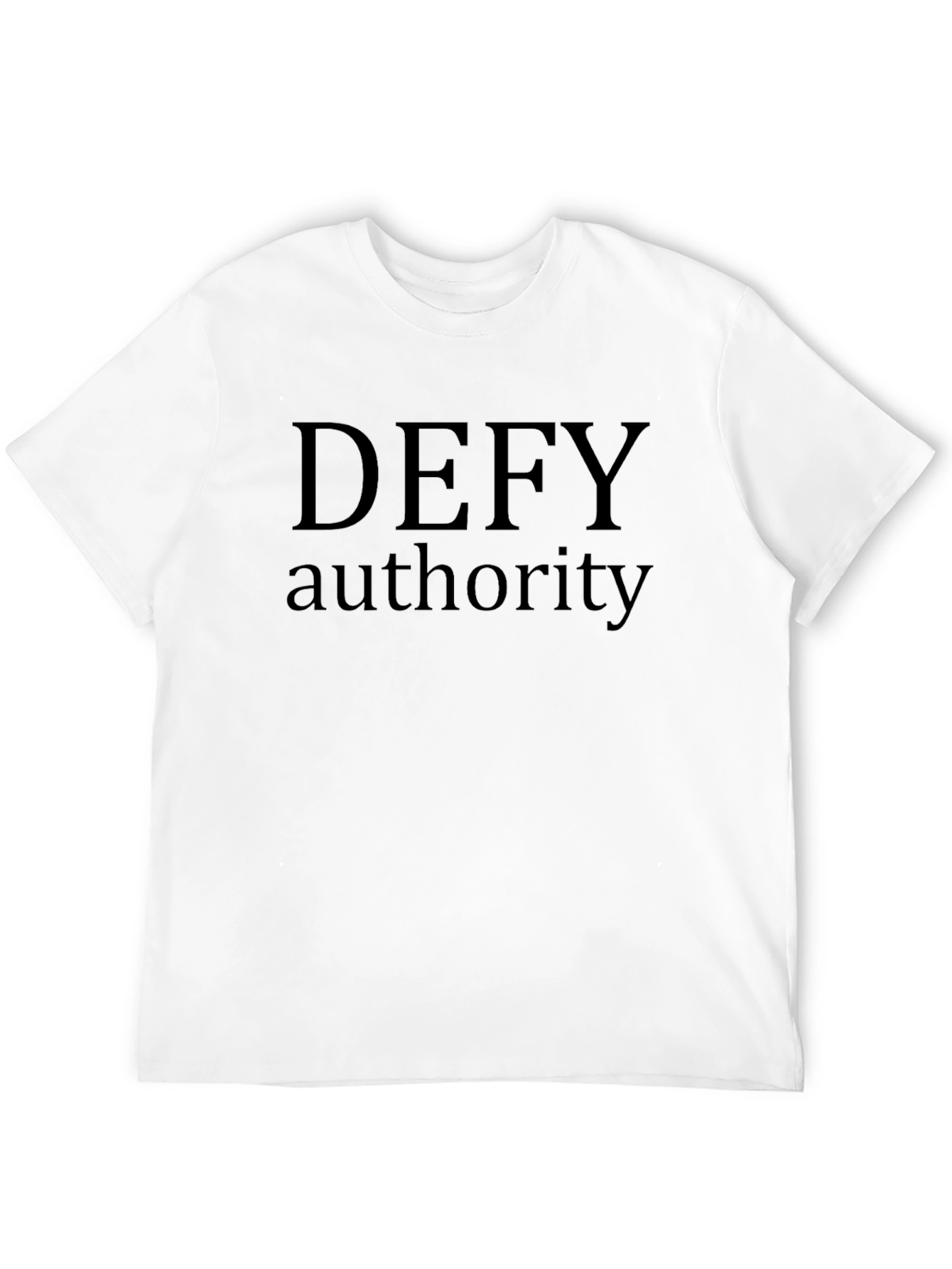 Defy Authority Black T-Shirt