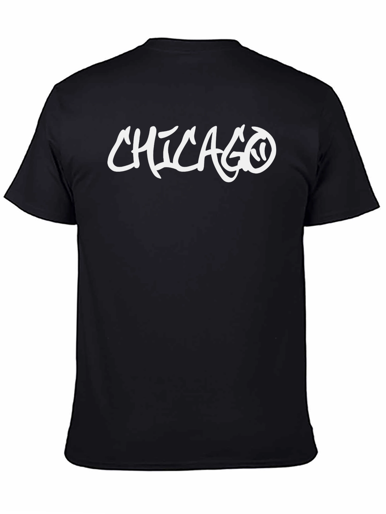 Chicago Graphic Tee - Mens Black T-Shirt