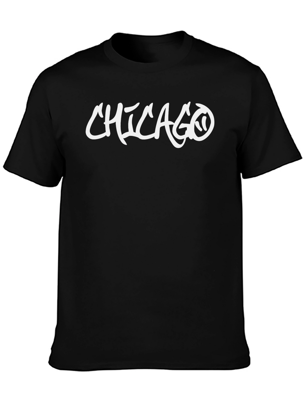 Chicago Graphic Tee - Mens Black T-Shirt