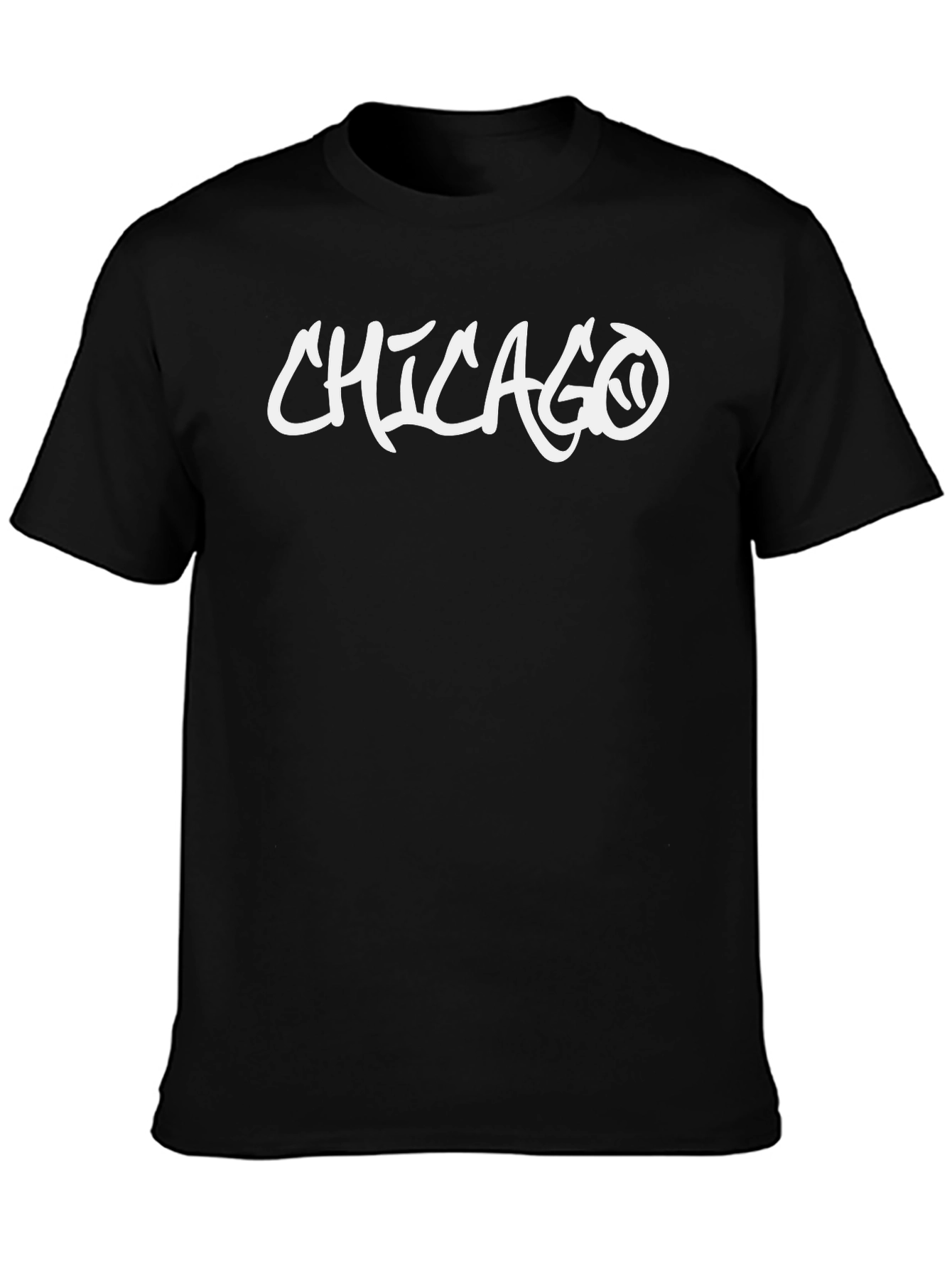 Chicago Graphic Tee - Mens Black T-Shirt