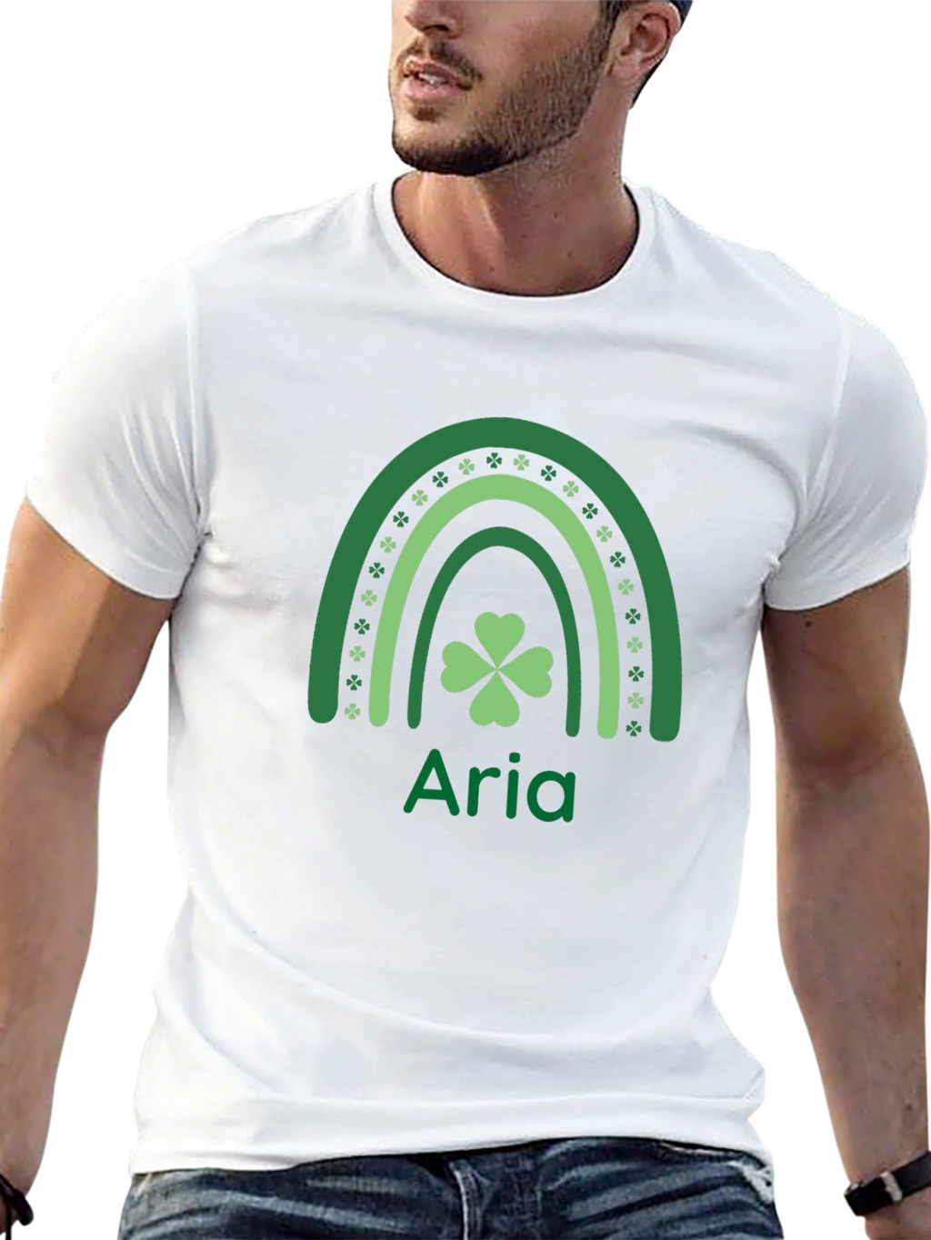 Personalized Lucky St. Patricks Day T-Shirt