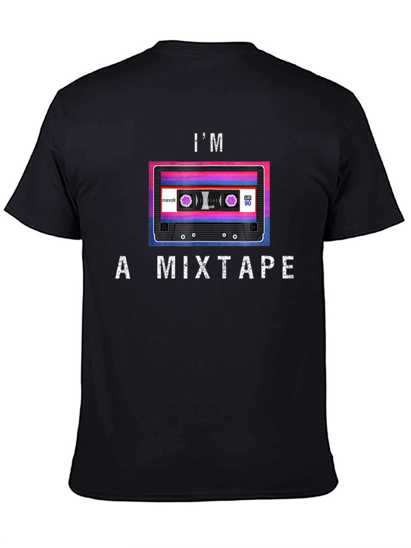 Im a Mixtape Graphic Tee - Retro Cassette T-Shirt