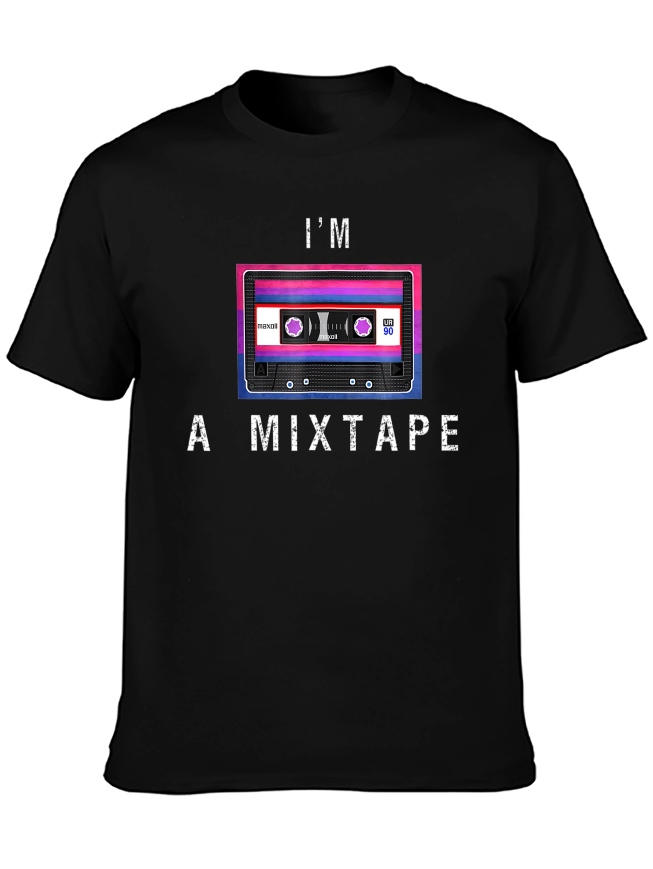 Im a Mixtape Graphic Tee - Retro Cassette T-Shirt