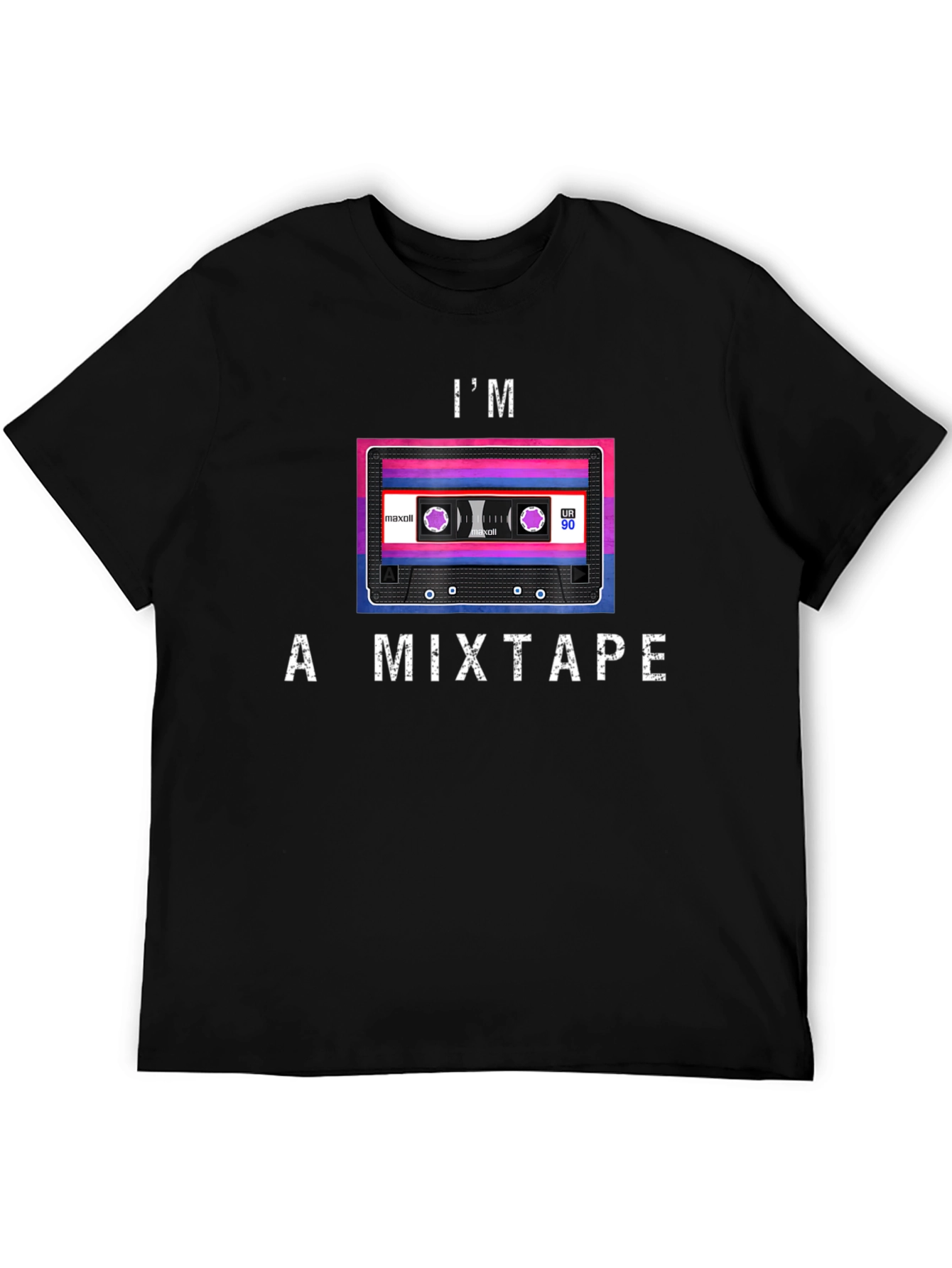 Im a Mixtape Graphic Tee - Retro Cassette T-Shirt