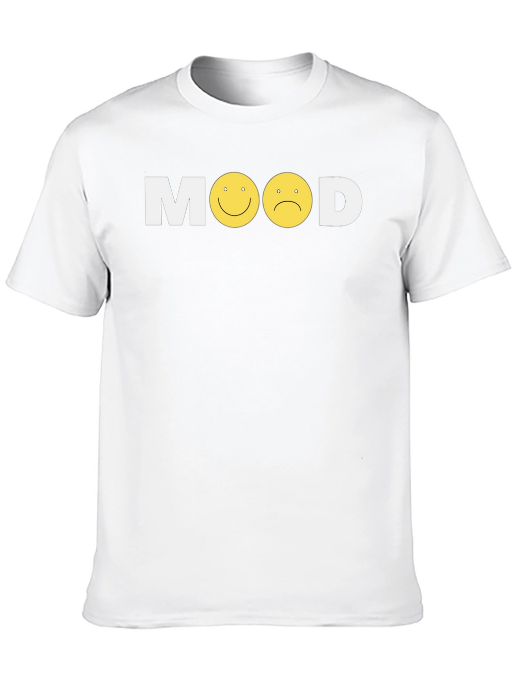 Mood T-Shirt: Happy Sad Express Yourself!
