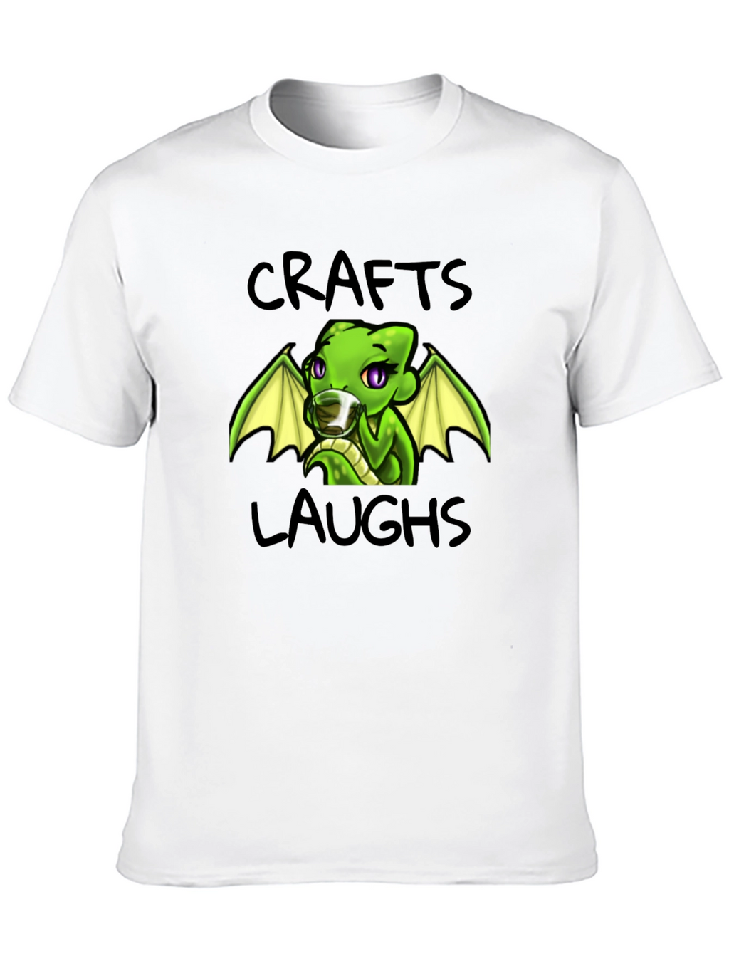 Crafts Laughs Dragon Graphic T-Shirt