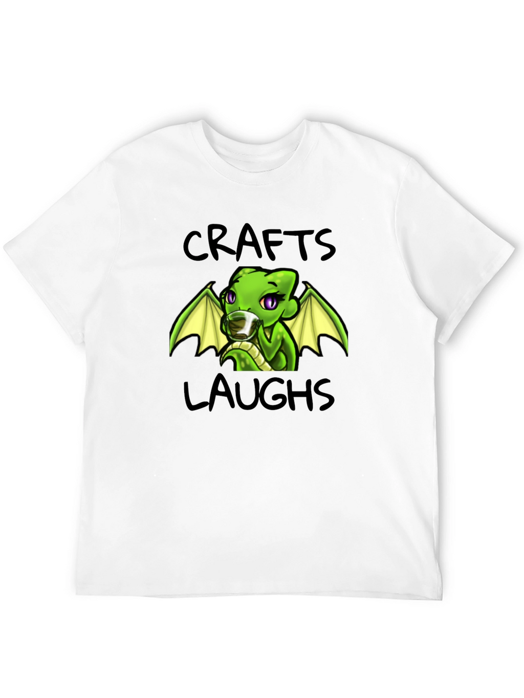 Crafts Laughs Dragon Graphic T-Shirt