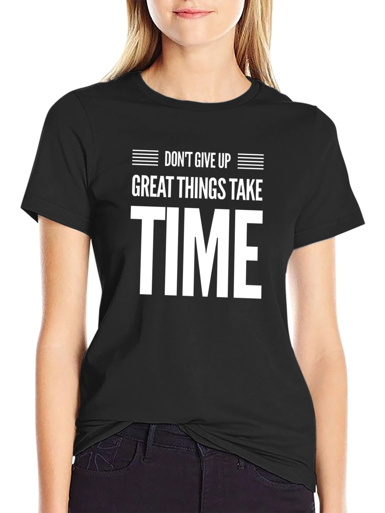 Inspirational Graphic T-Shirt - Dont Give Up