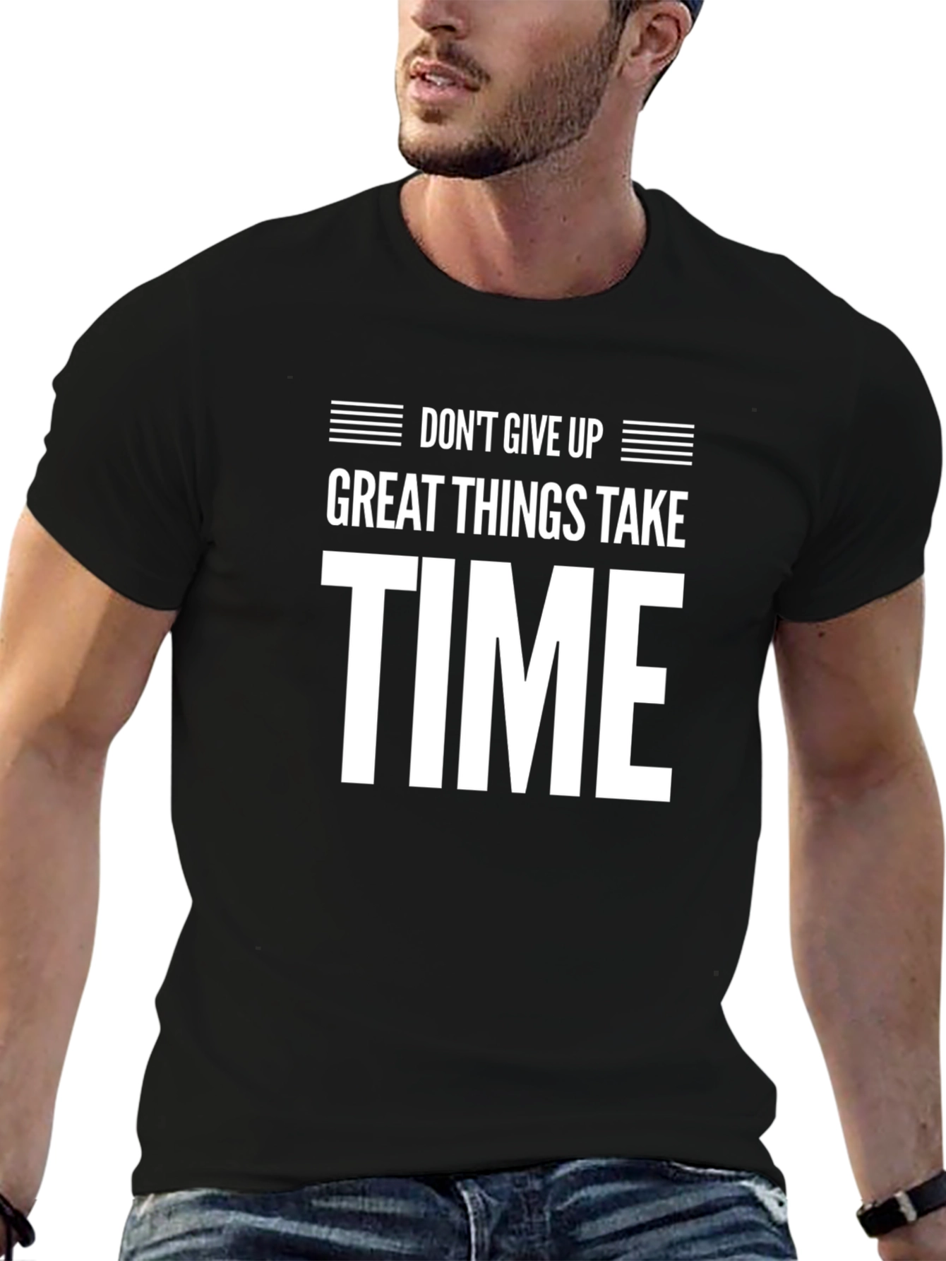 Inspirational Graphic T-Shirt - Dont Give Up