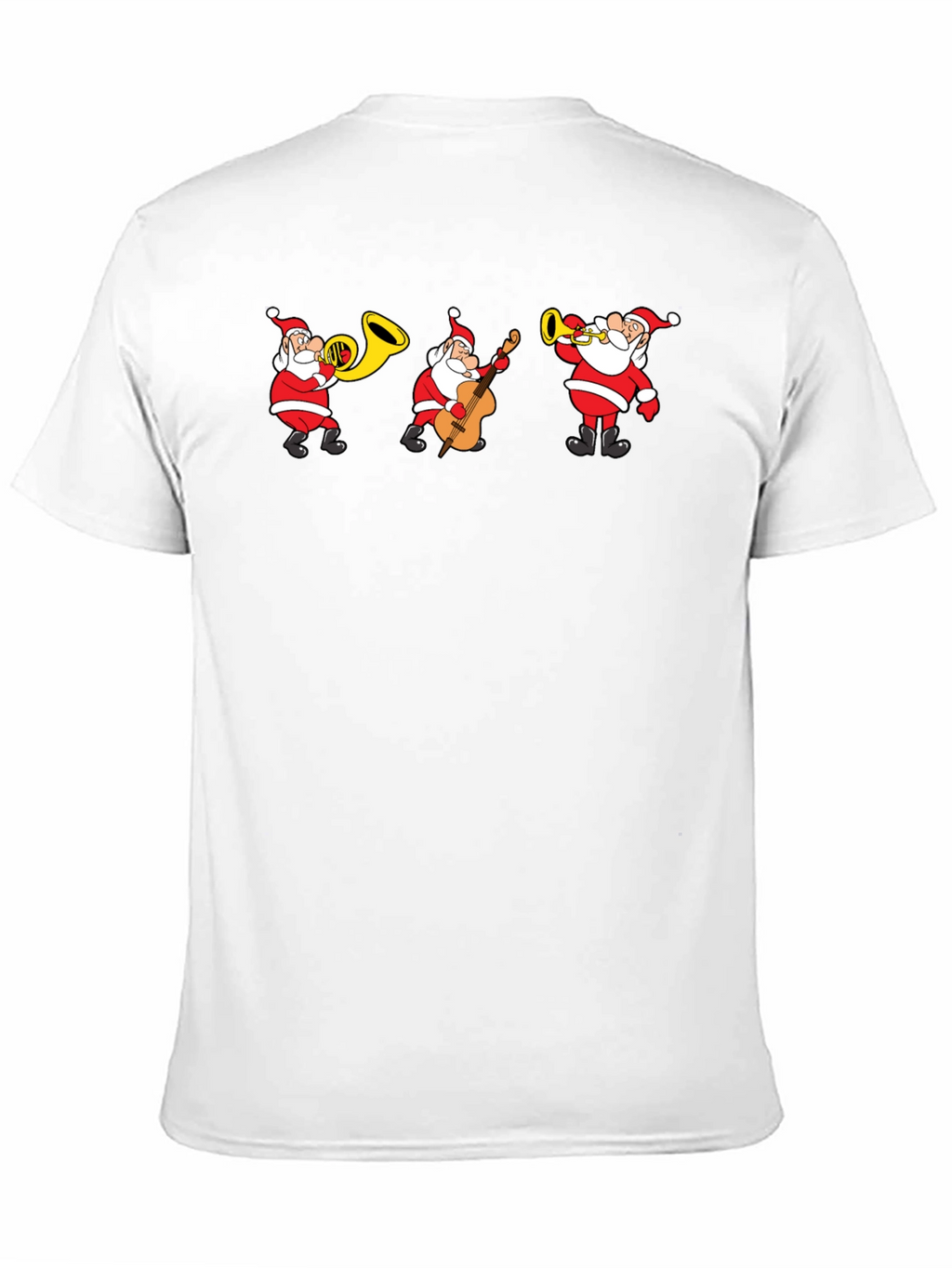 Santa Band Graphic Tee - Holiday Cheer