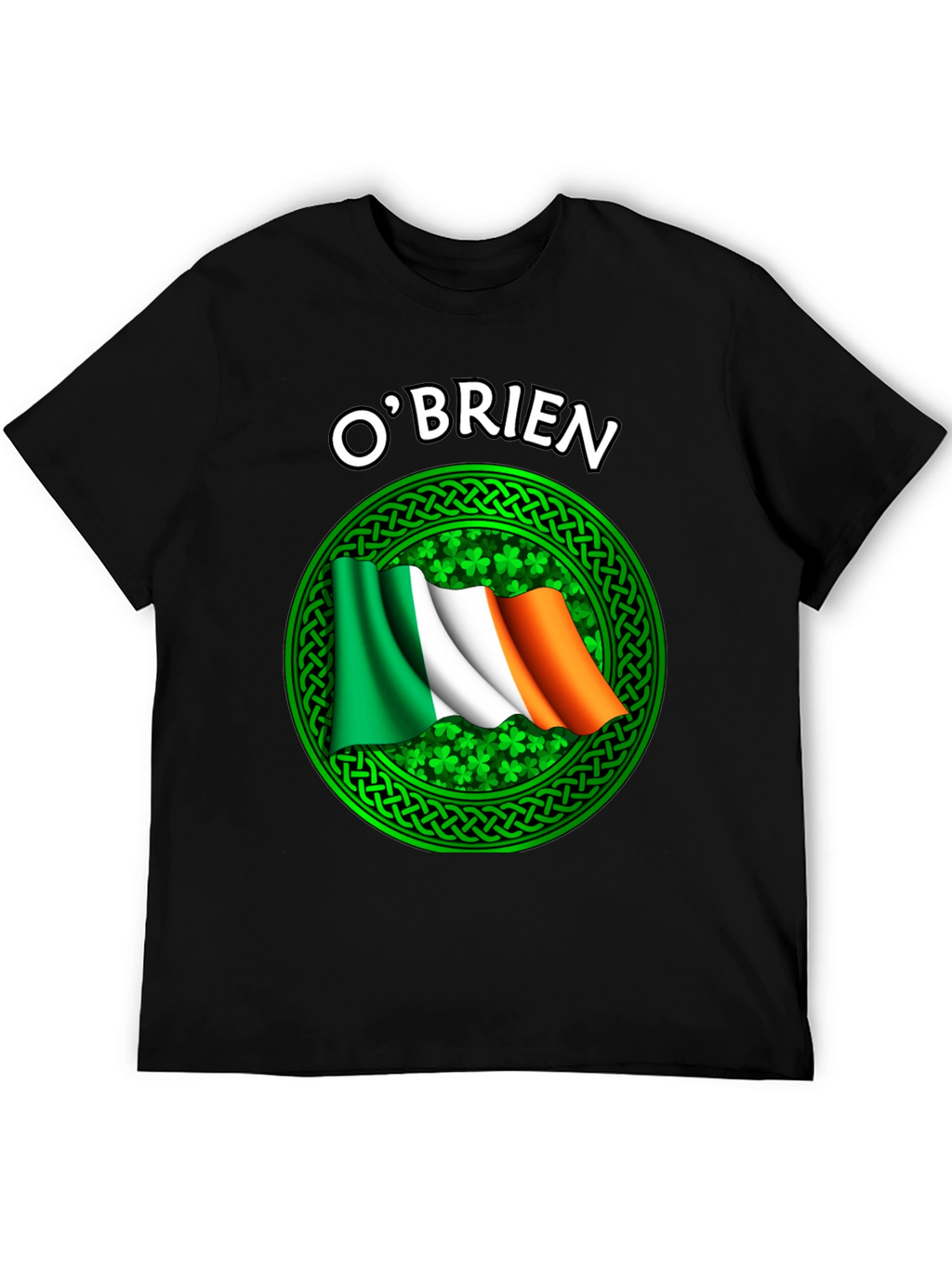 OBrien Irish Flag Shamrock T-Shirt