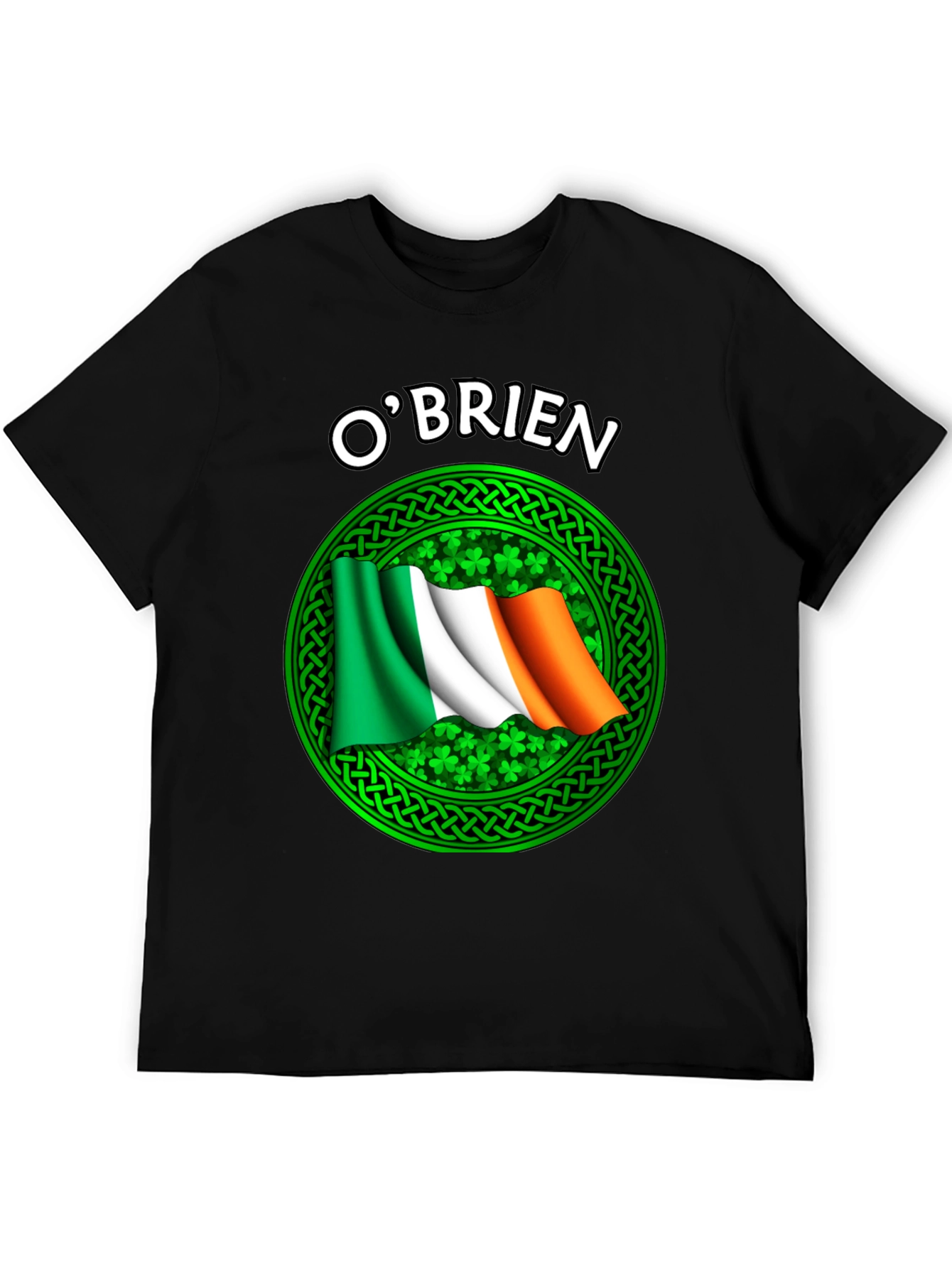 OBrien Irish Flag Shamrock T-Shirt