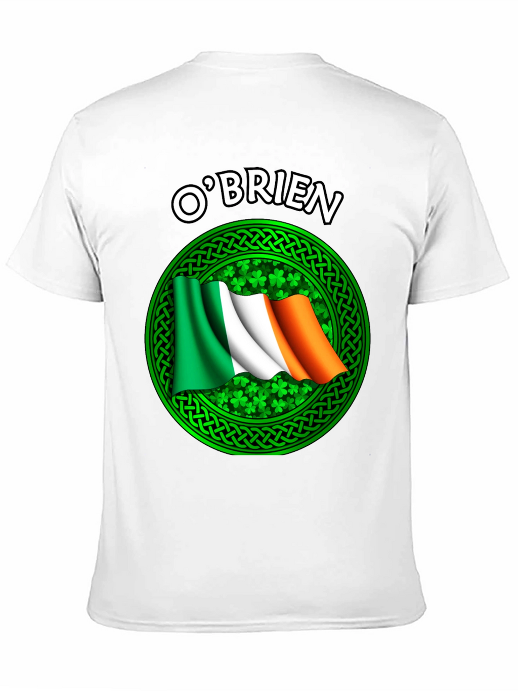 OBrien Irish Flag Shamrock T-Shirt