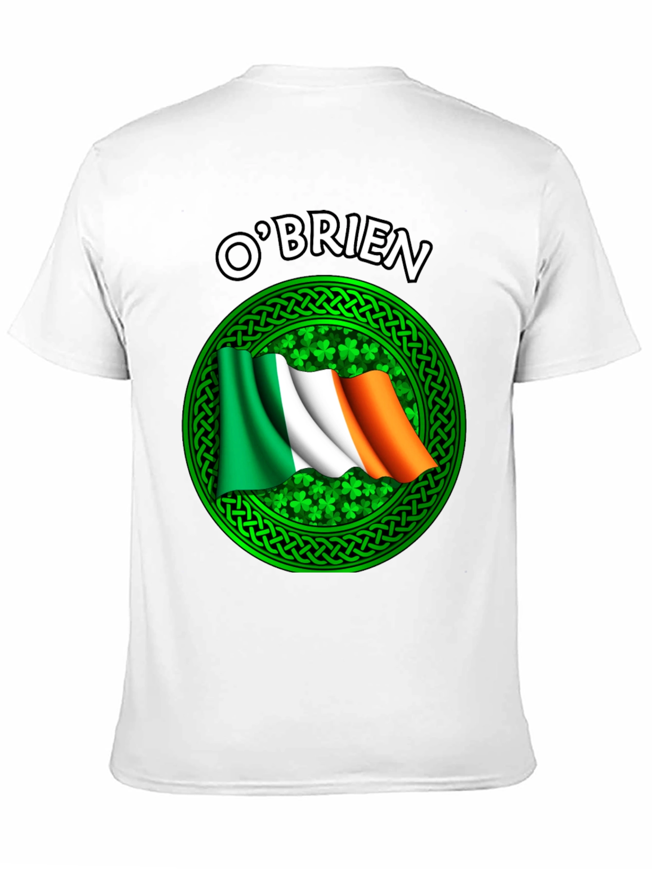 OBrien Irish Flag Shamrock T-Shirt