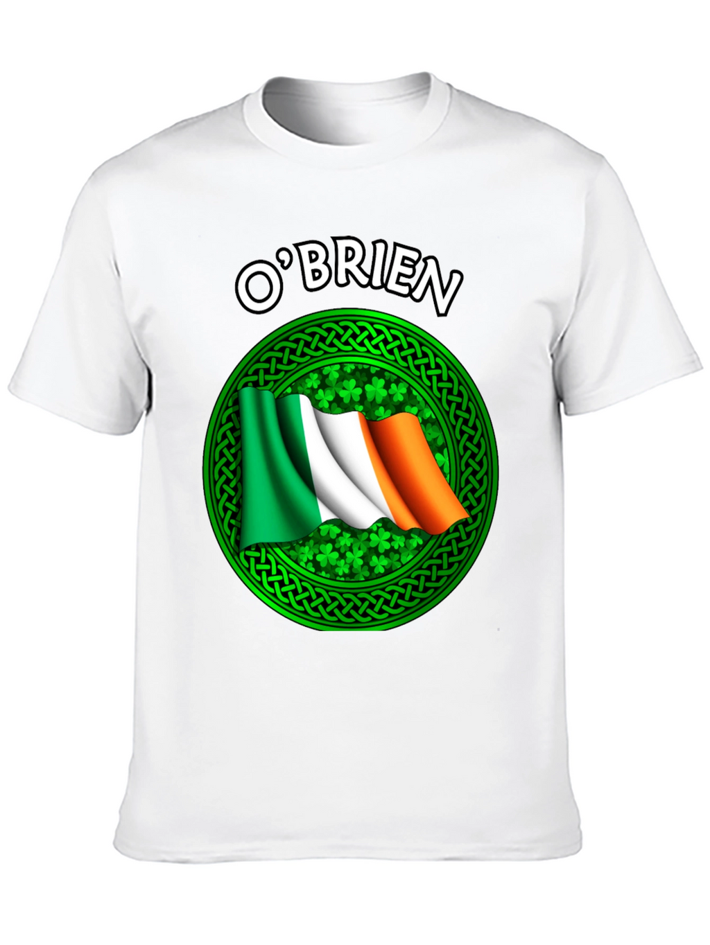 OBrien Irish Flag Shamrock T-Shirt
