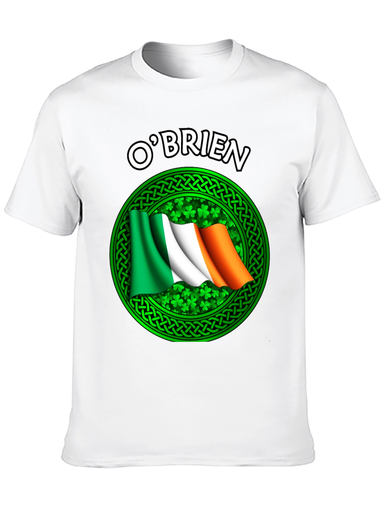 OBrien Irish Flag Shamrock T-Shirt