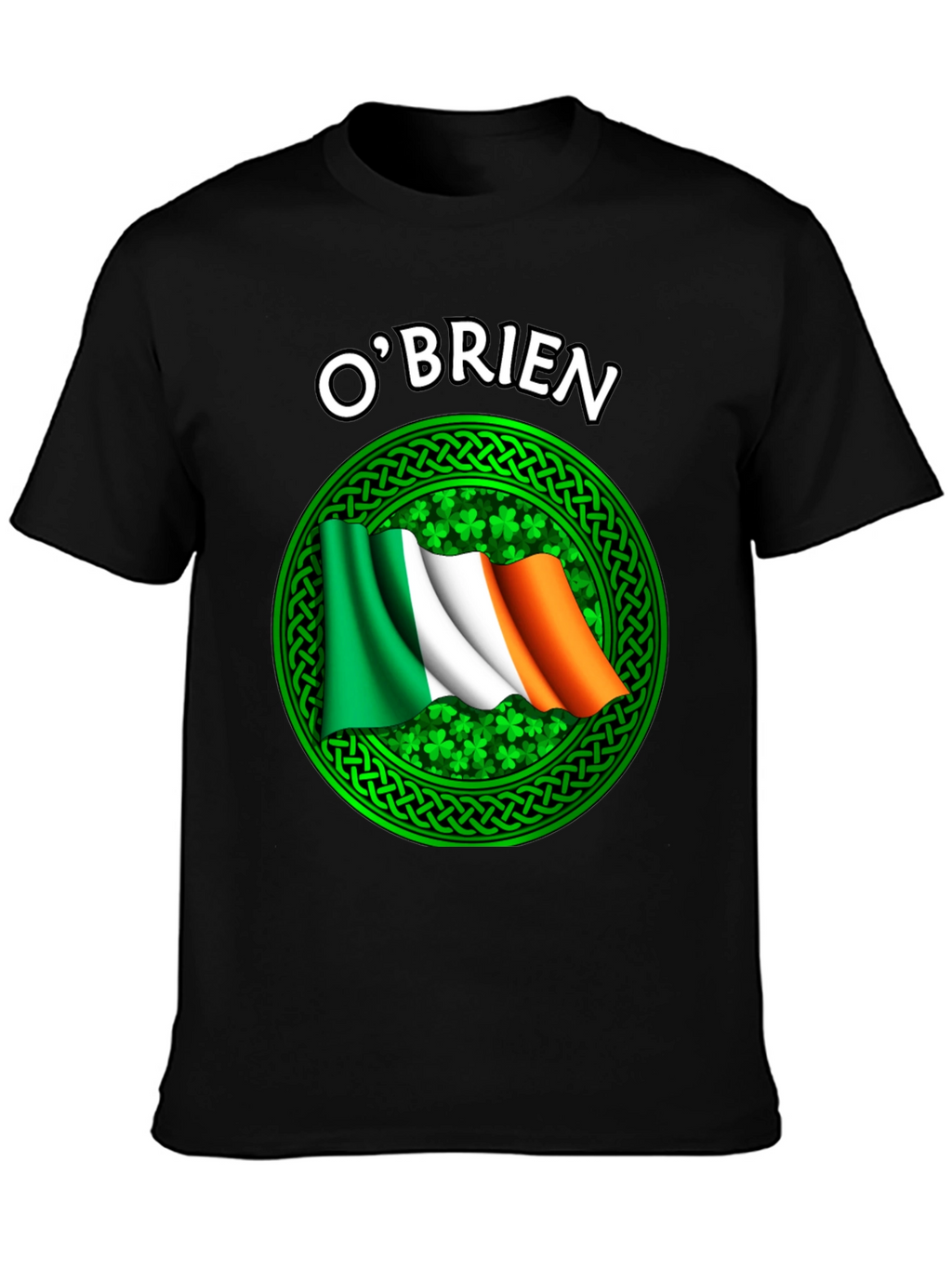 OBrien Irish Flag Shamrock T-Shirt
