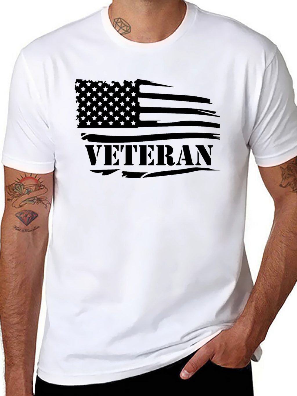 Veteran American Flag T-Shirt