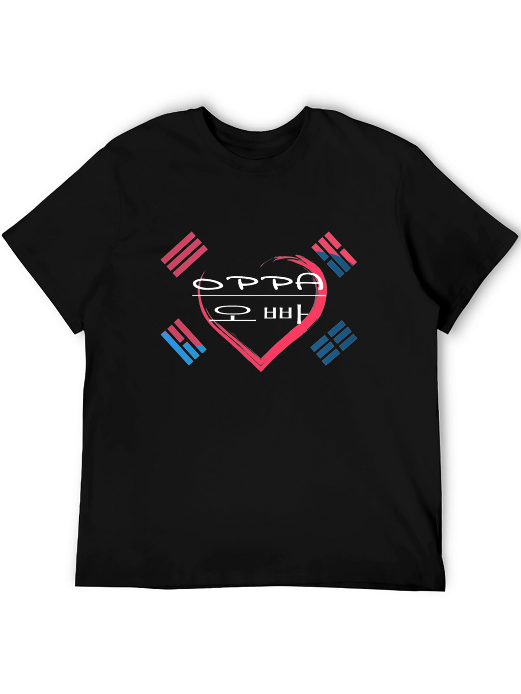 Oppa Korean Heart T-Shirt