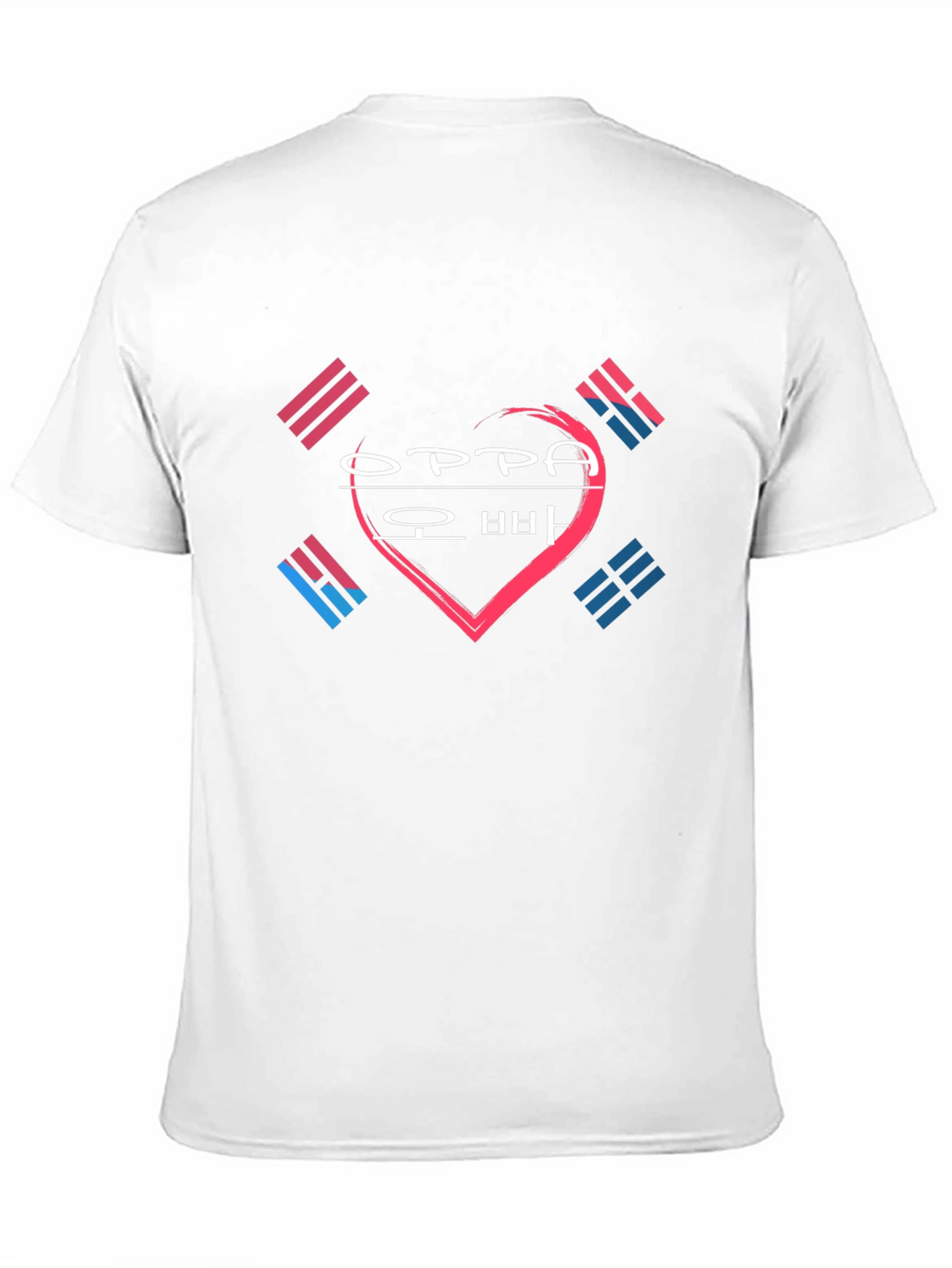 Oppa Korean Heart T-Shirt