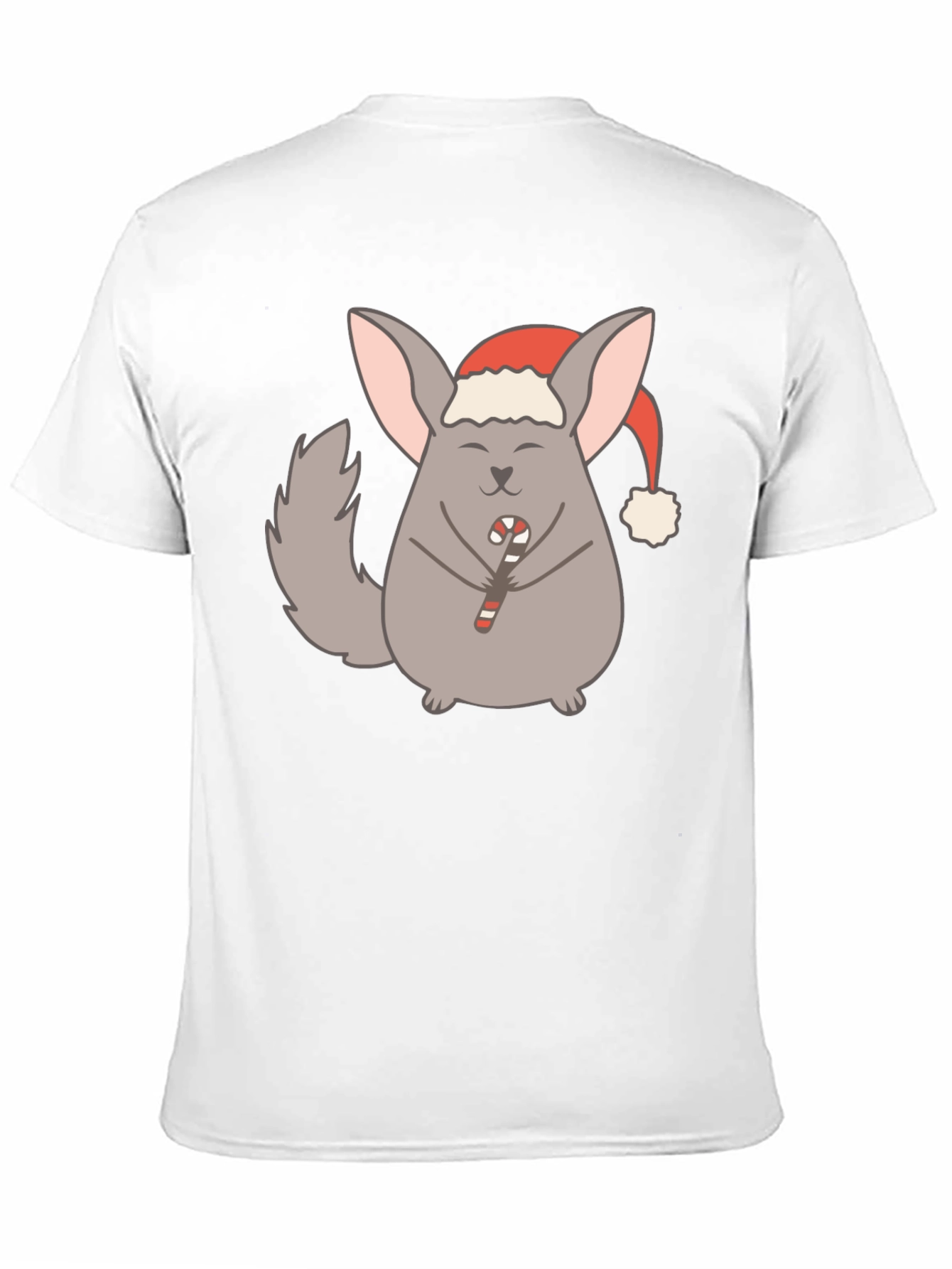 Festive Chinchilla Graphic Tee - Holiday Edition