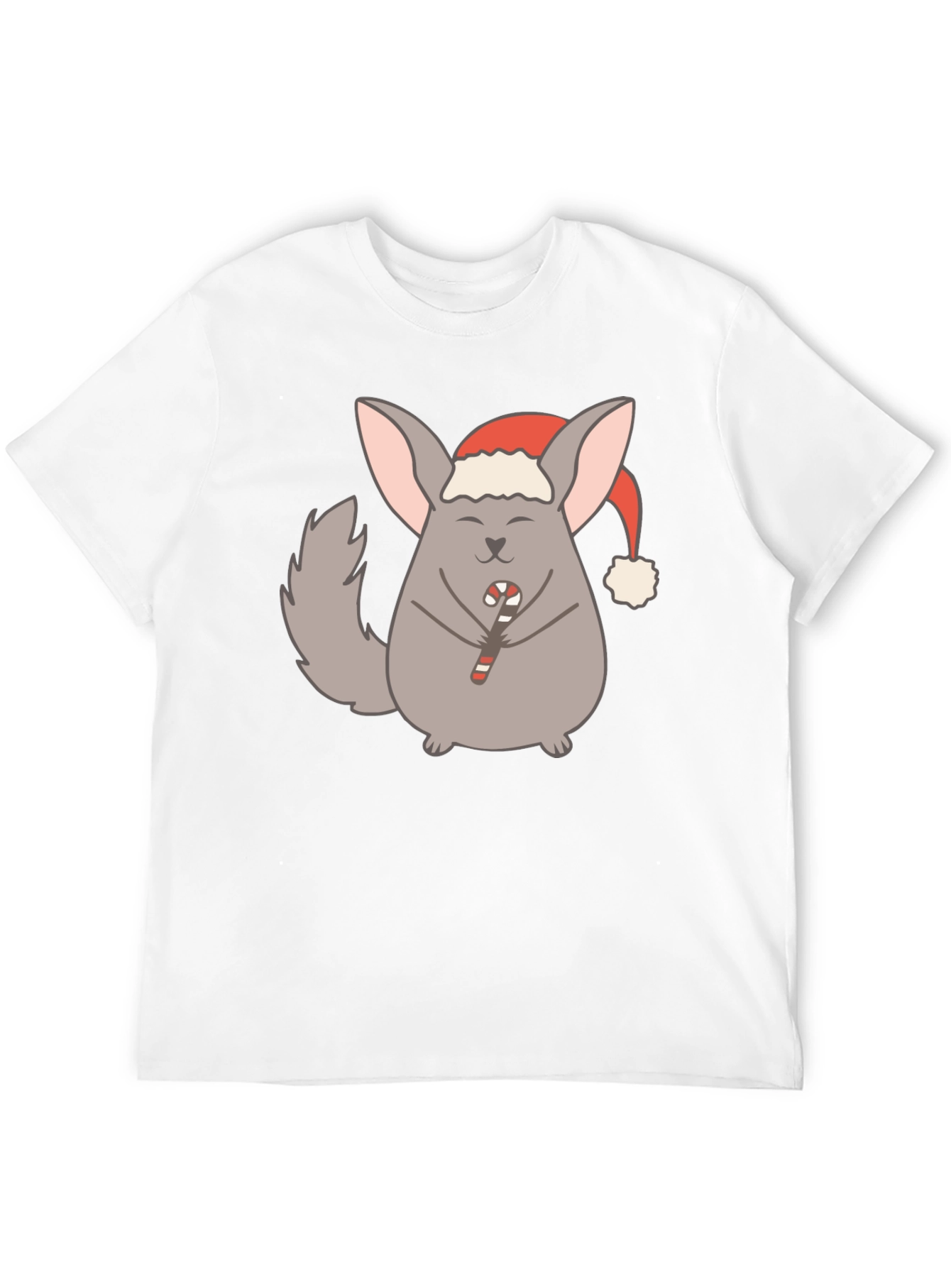 Festive Chinchilla Graphic Tee - Holiday Edition