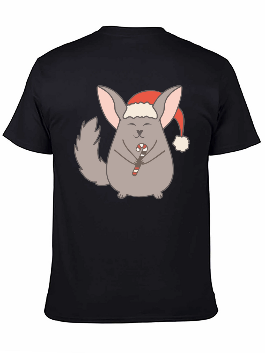 Festive Chinchilla Graphic Tee - Holiday Edition
