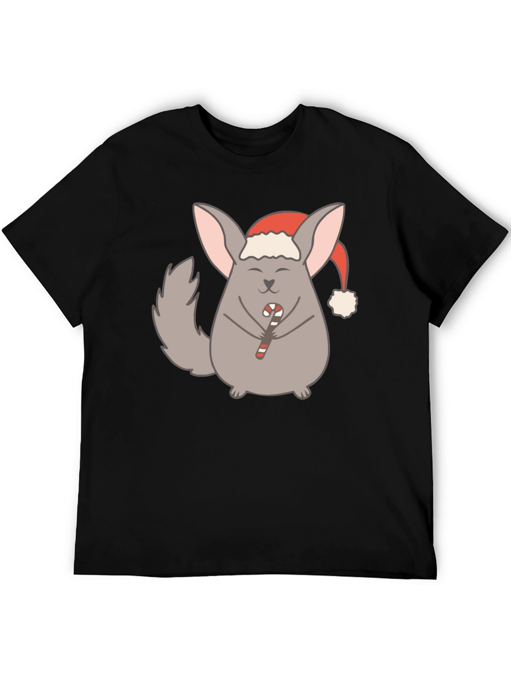 Festive Chinchilla Graphic Tee - Holiday Edition